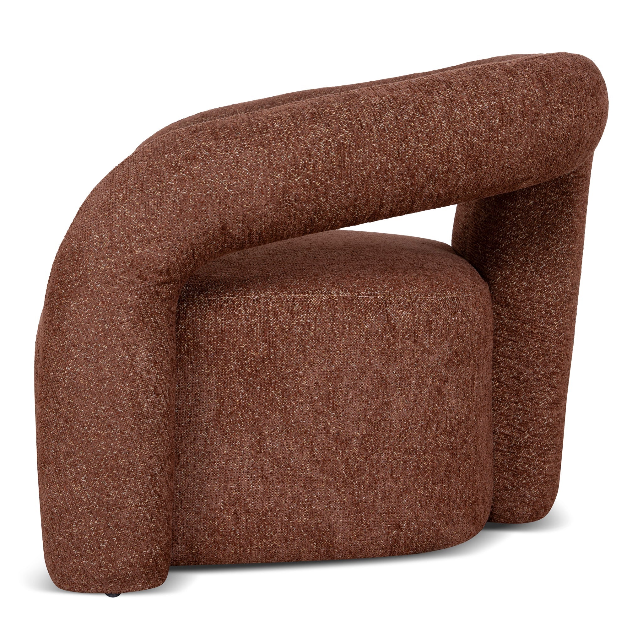 CLC10916-CA Fabric Armchair - Warm Brown