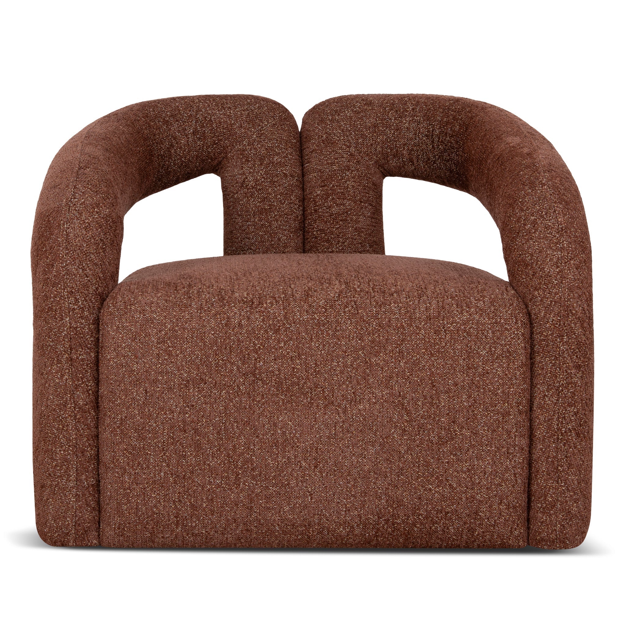 CLC10916-CA Fabric Armchair - Warm Brown
