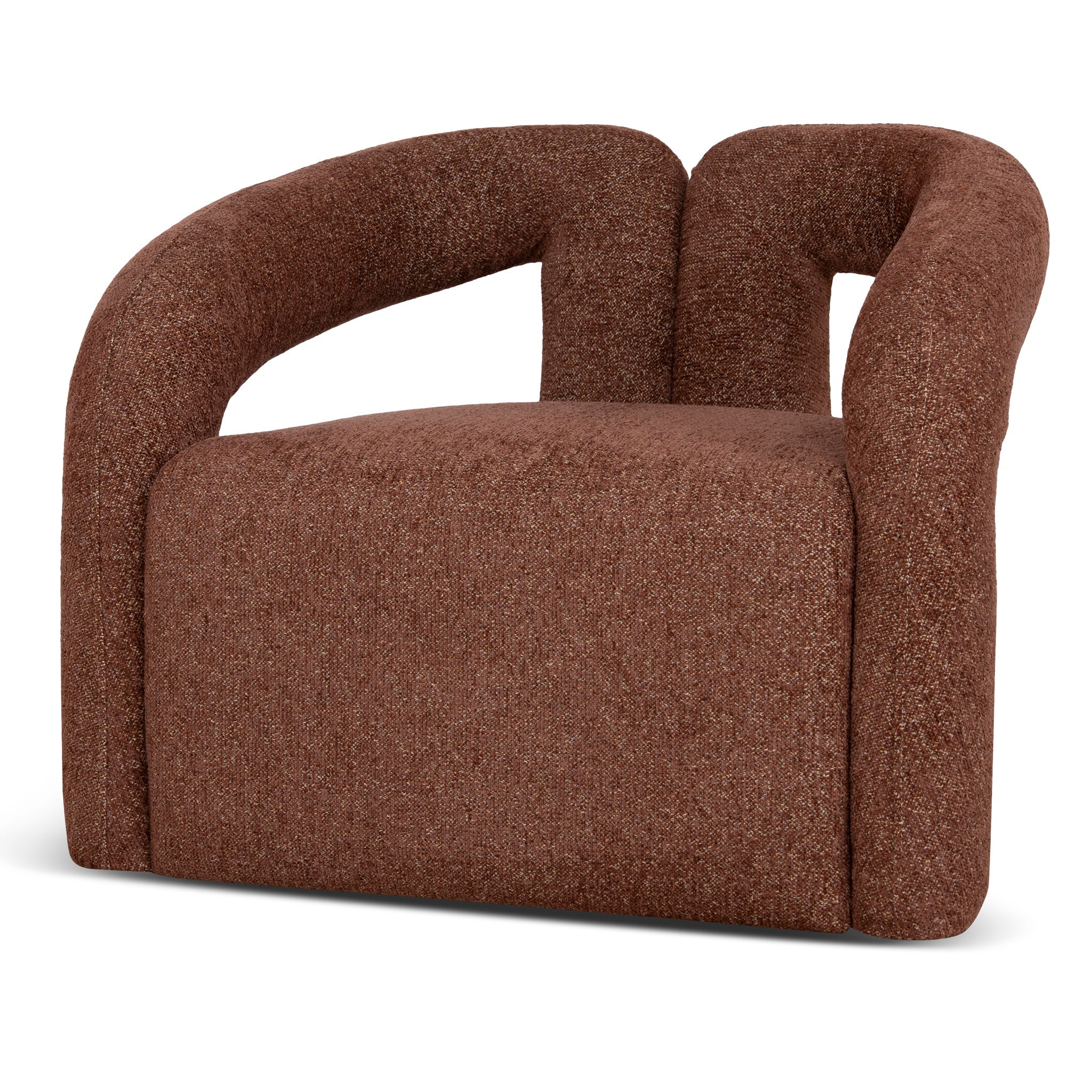 CLC10916-CA Fabric Armchair - Warm Brown
