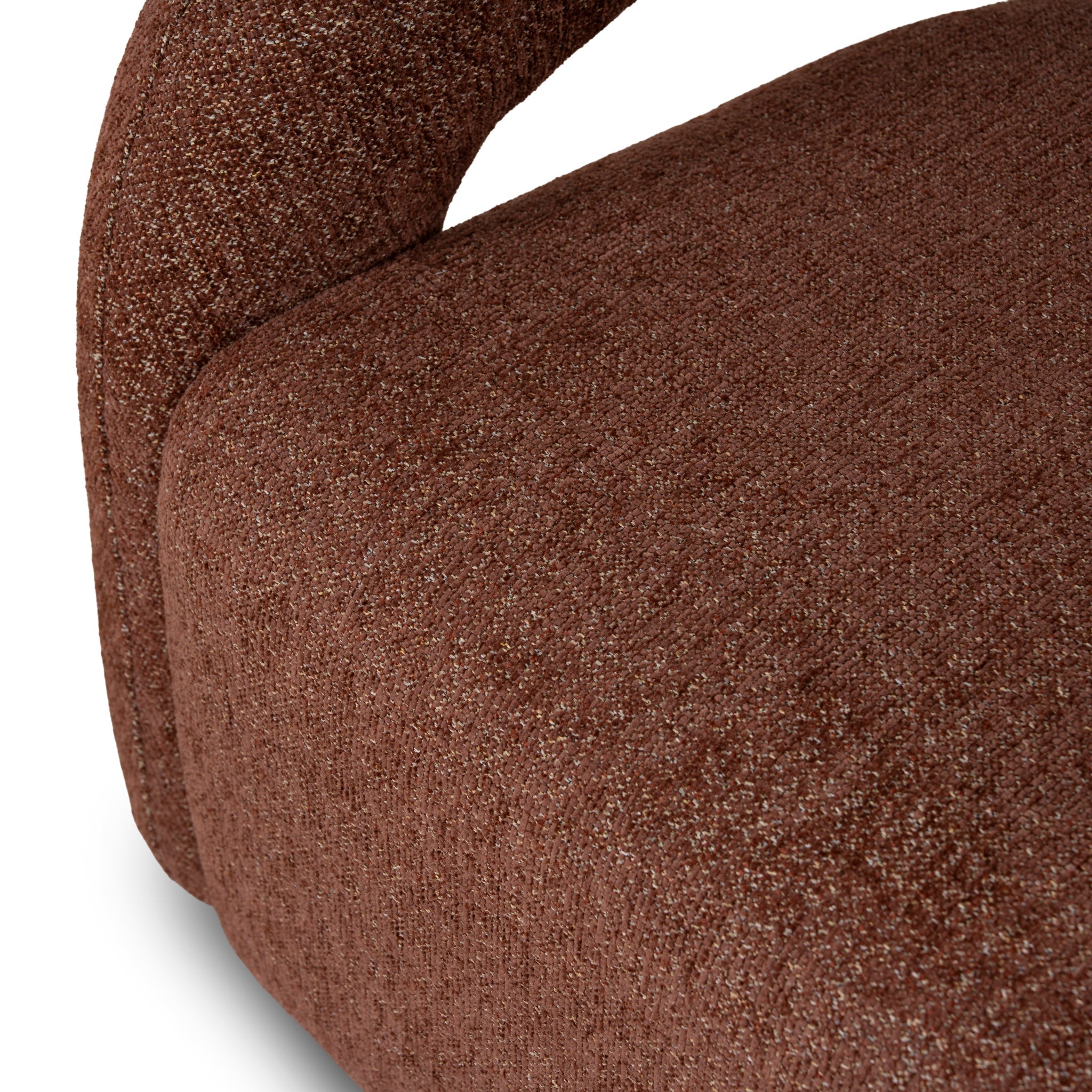 CLC10916-CA Fabric Armchair - Warm Brown