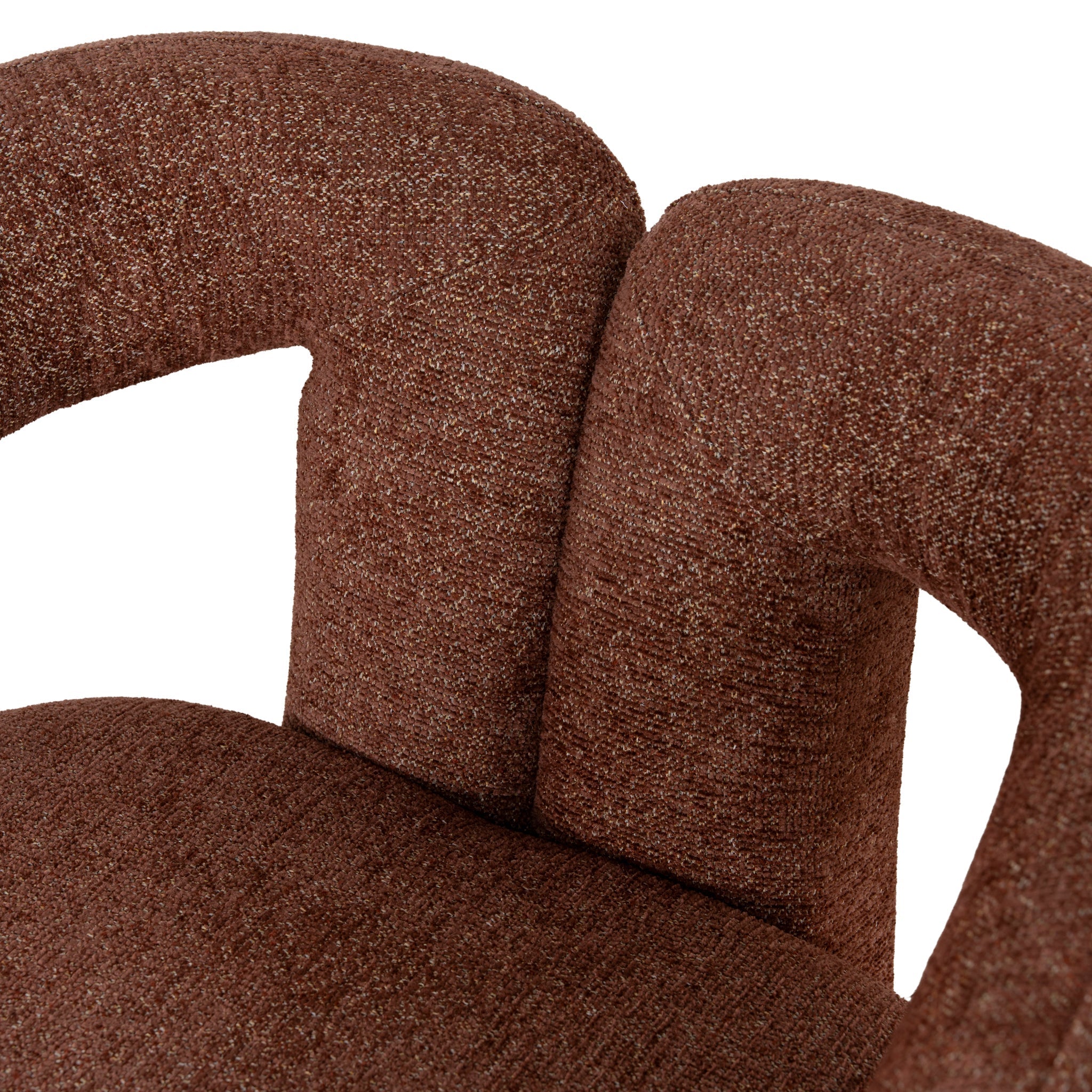 CLC10916-CA Fabric Armchair - Warm Brown