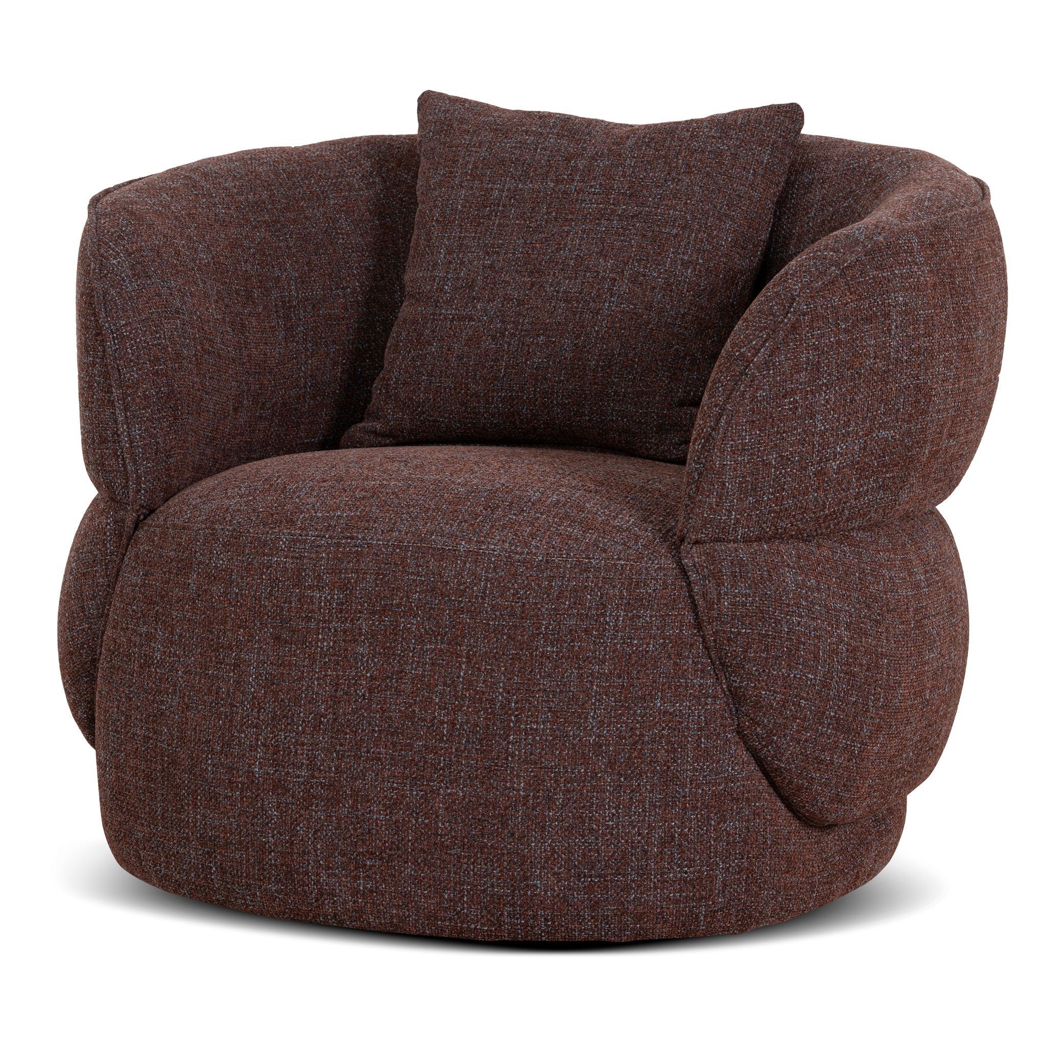 CLC10919-CA Swivel Armchair - Moss Brown