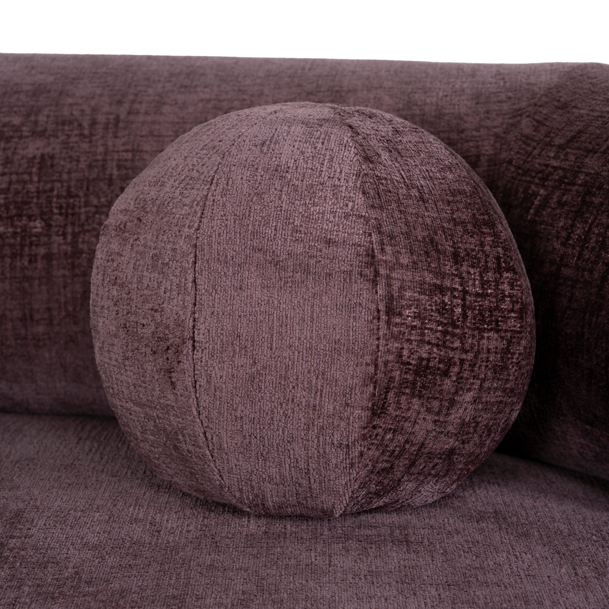 3 Seater Sofa - Plum