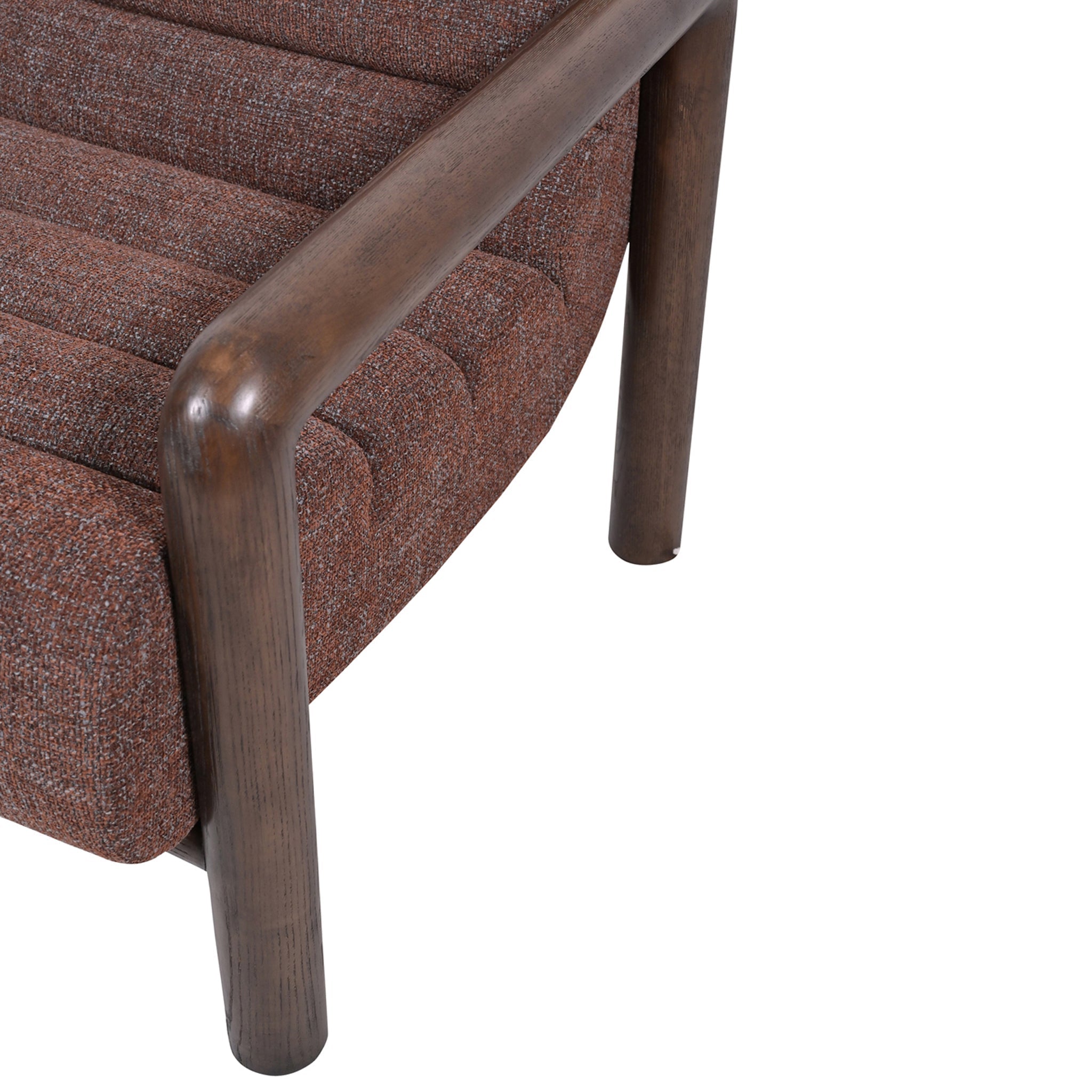 CLC10933-OLS Fabric Lounge Chair - Moss Brown