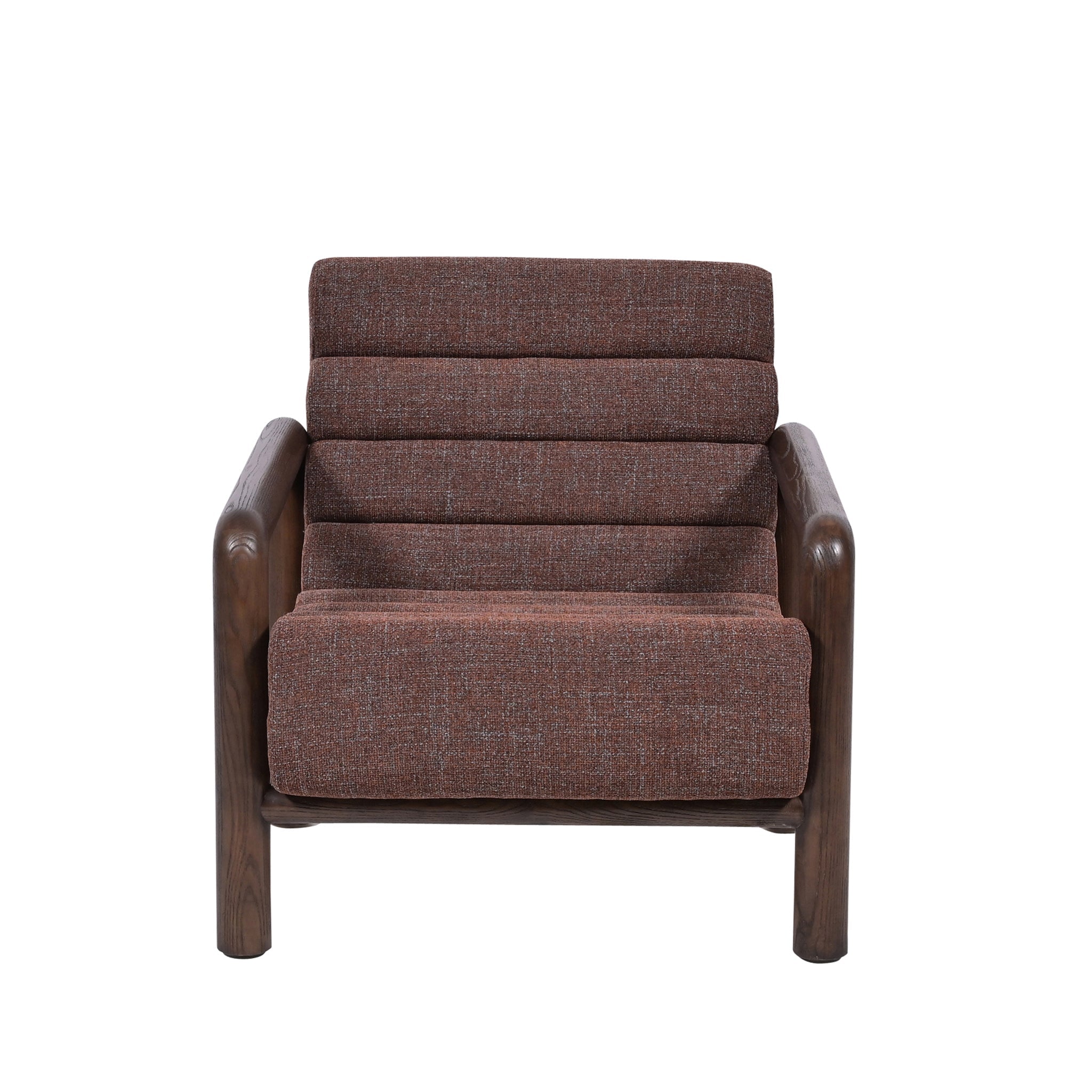 CLC10933-OLS Fabric Lounge Chair - Moss Brown