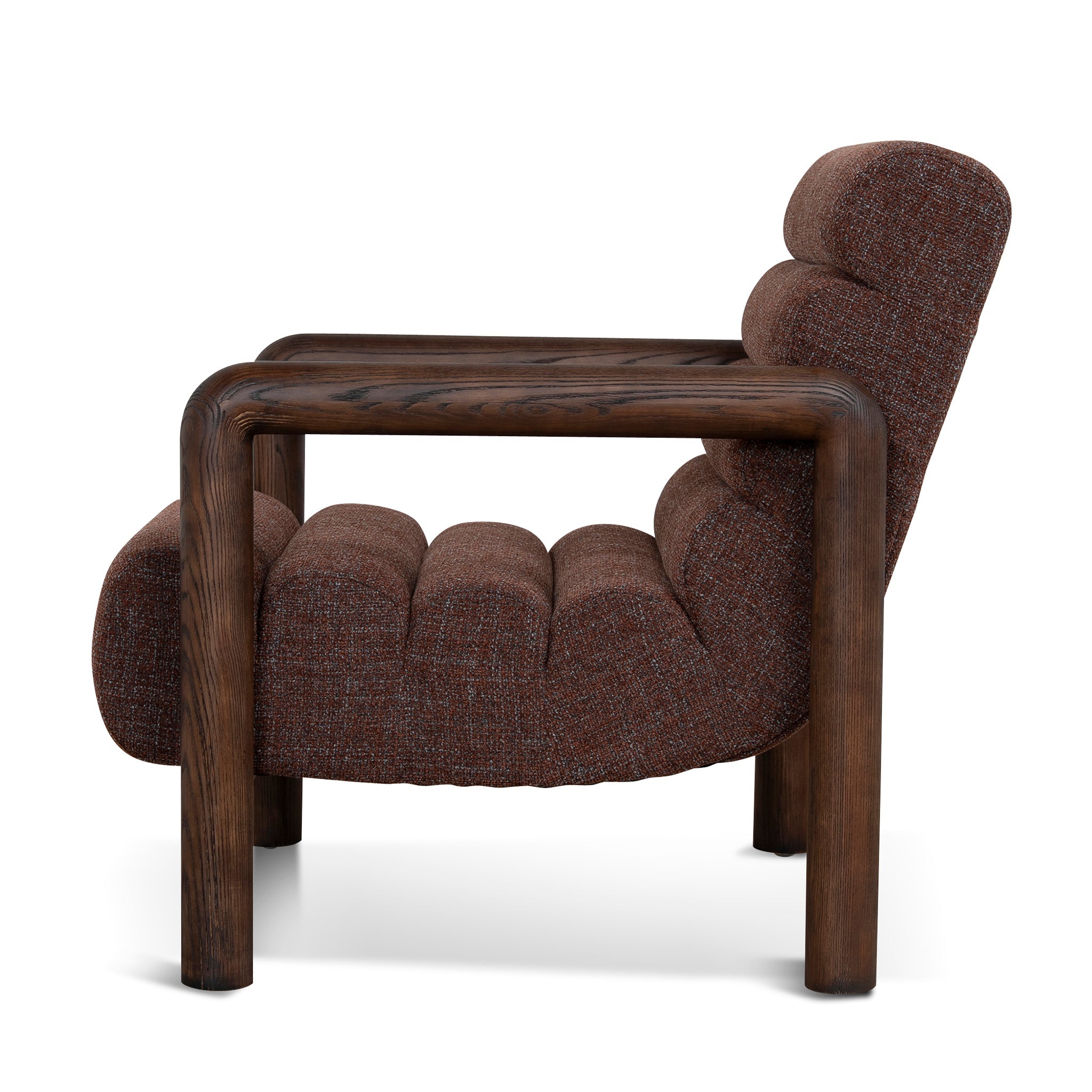 CLC10933-OLS Fabric Lounge Chair - Moss Brown