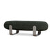 Showcasing Libevela 1.5m Long Bench Seat - Duffle Green LC10968-IG Bench by Calibre Furniturs