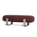 Showcasing Nimora 1.5m Long Bench Seat - Autumn Red LC10969-IG Bench by Calibre Furniturs