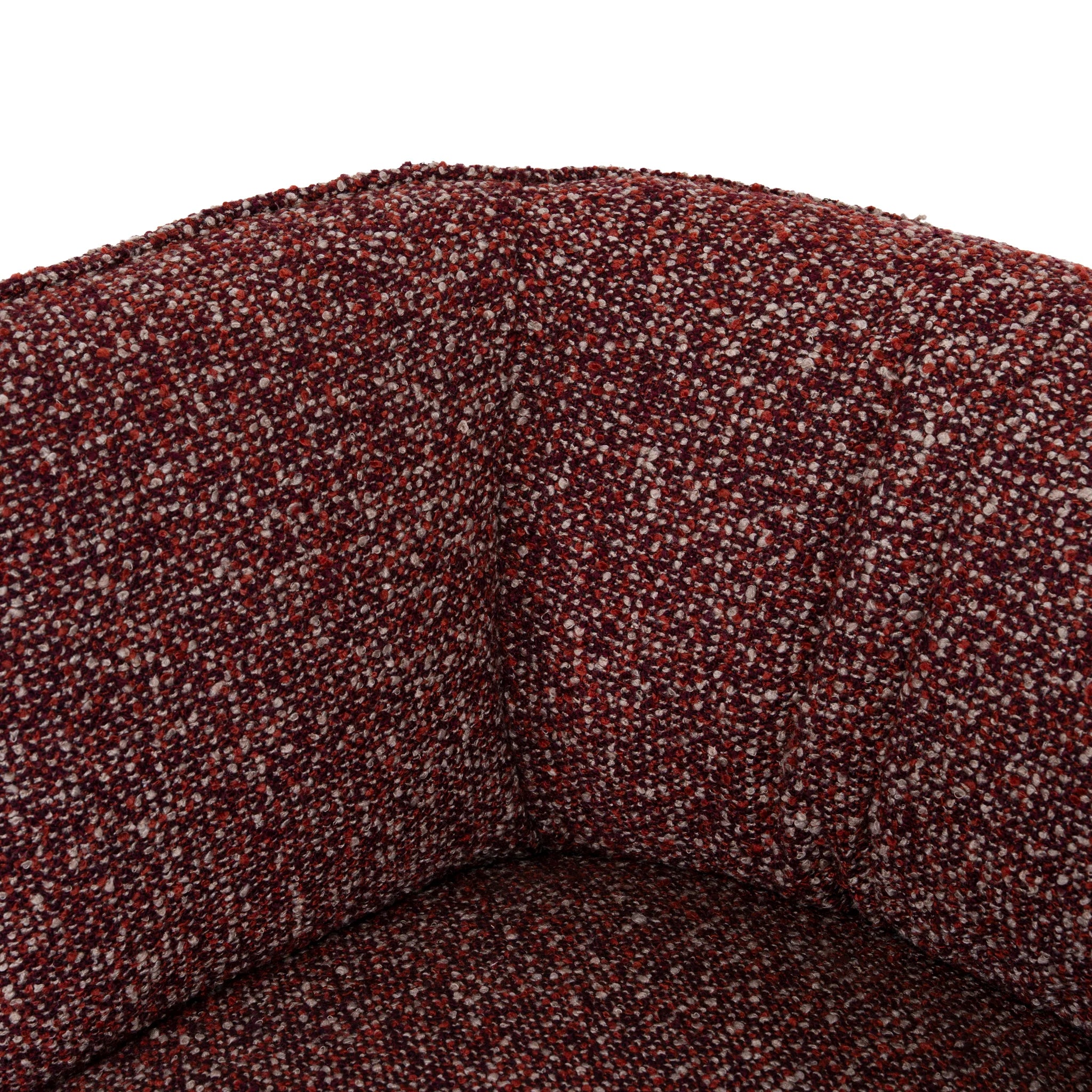 Labusora Swivel Armchair - Autumn Red