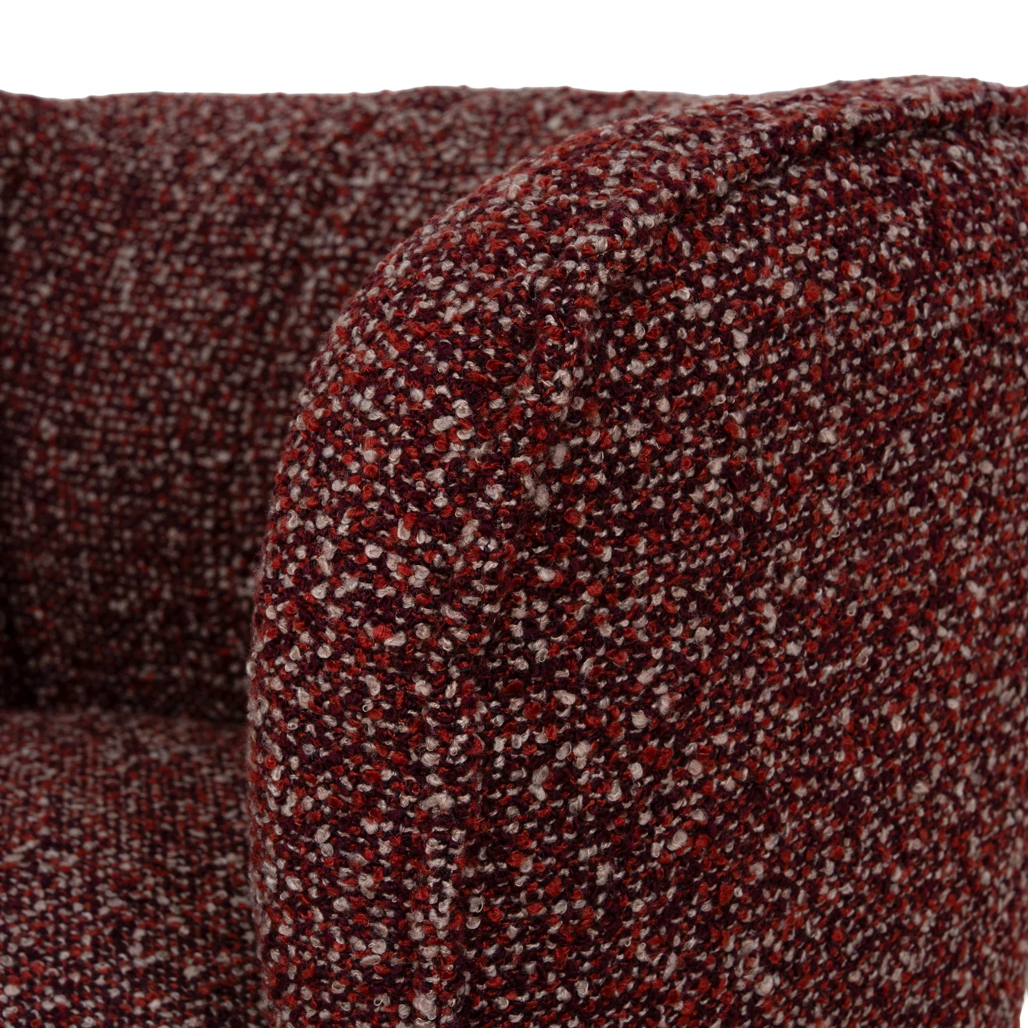 Labusora Swivel Armchair - Autumn Red