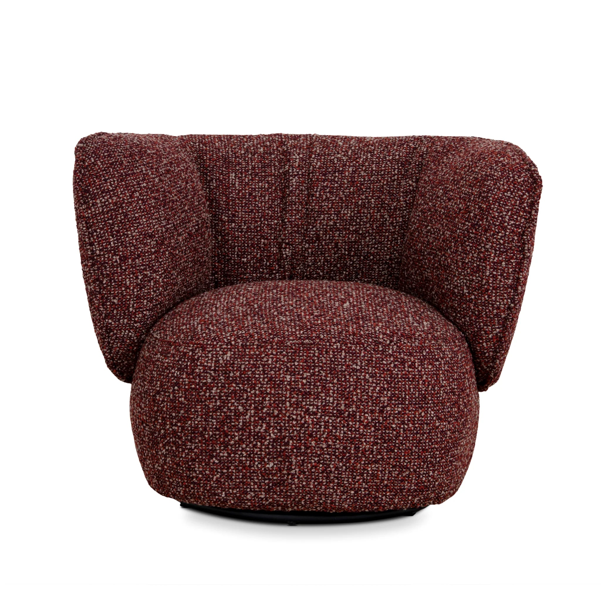 Showcasing Labusora Swivel Armchair - Autumn Red LC12130-CI Armchair by Calibre Furniturs