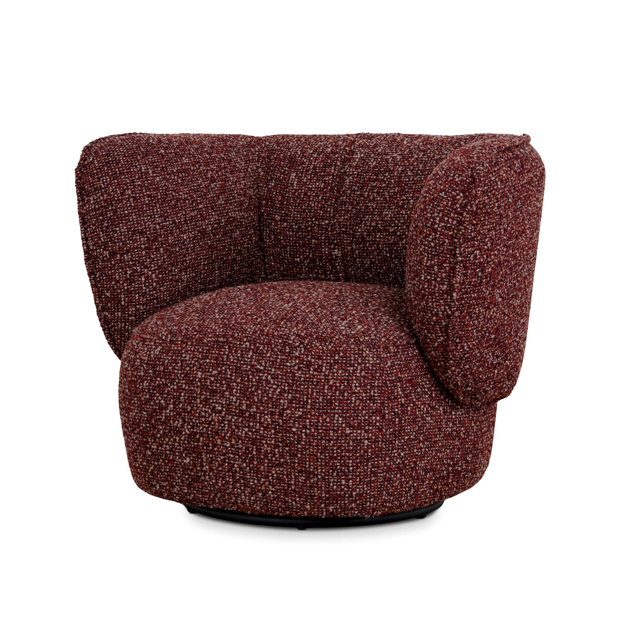 Showcasing Labusora Swivel Armchair - Autumn Red LC12130-CI Armchair by Calibre Furniturs
