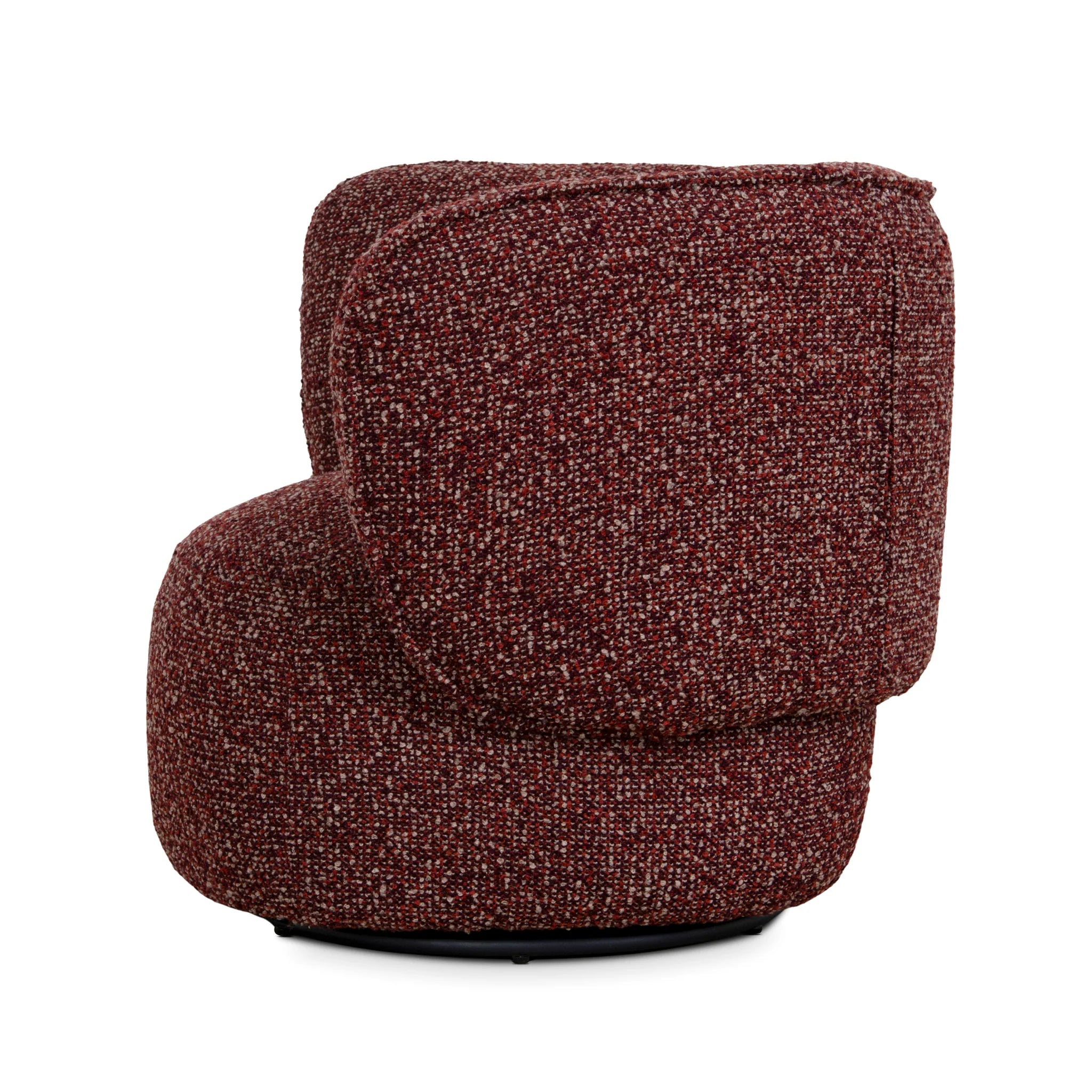 Showcasing Labusora Swivel Armchair - Autumn Red LC12130-CI Armchair by Calibre Furniturs