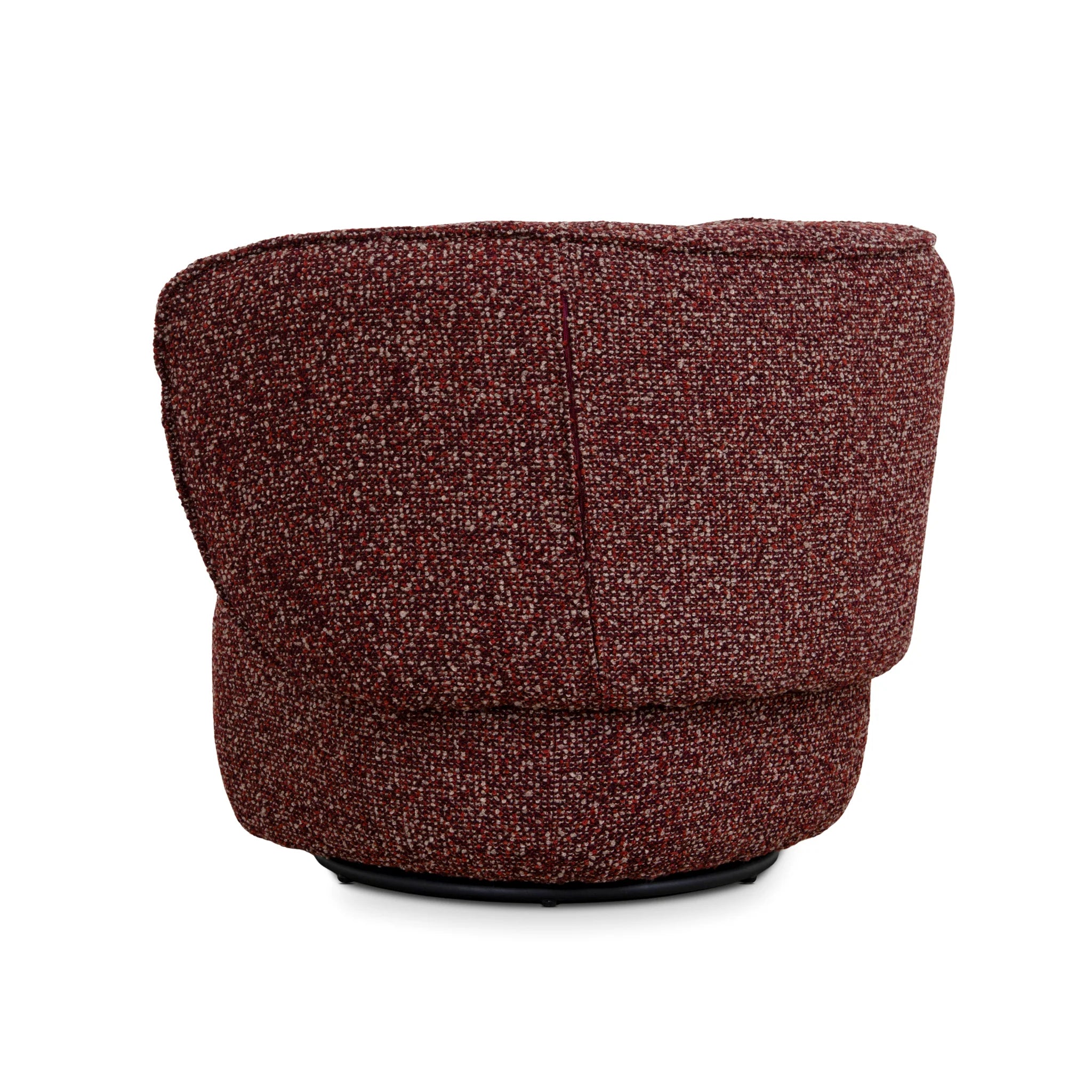 Labusora Swivel Armchair - Autumn Red