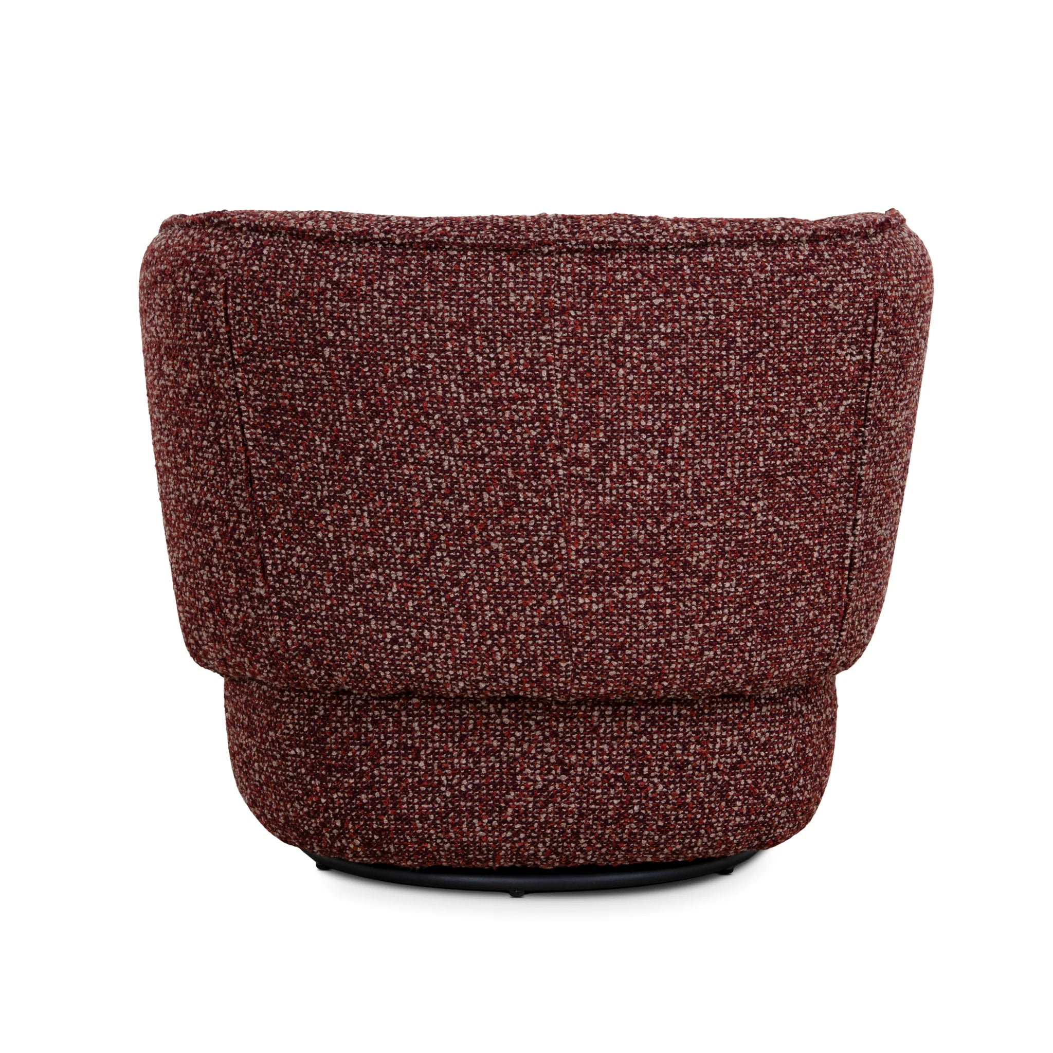 Labusora Swivel Armchair - Autumn Red