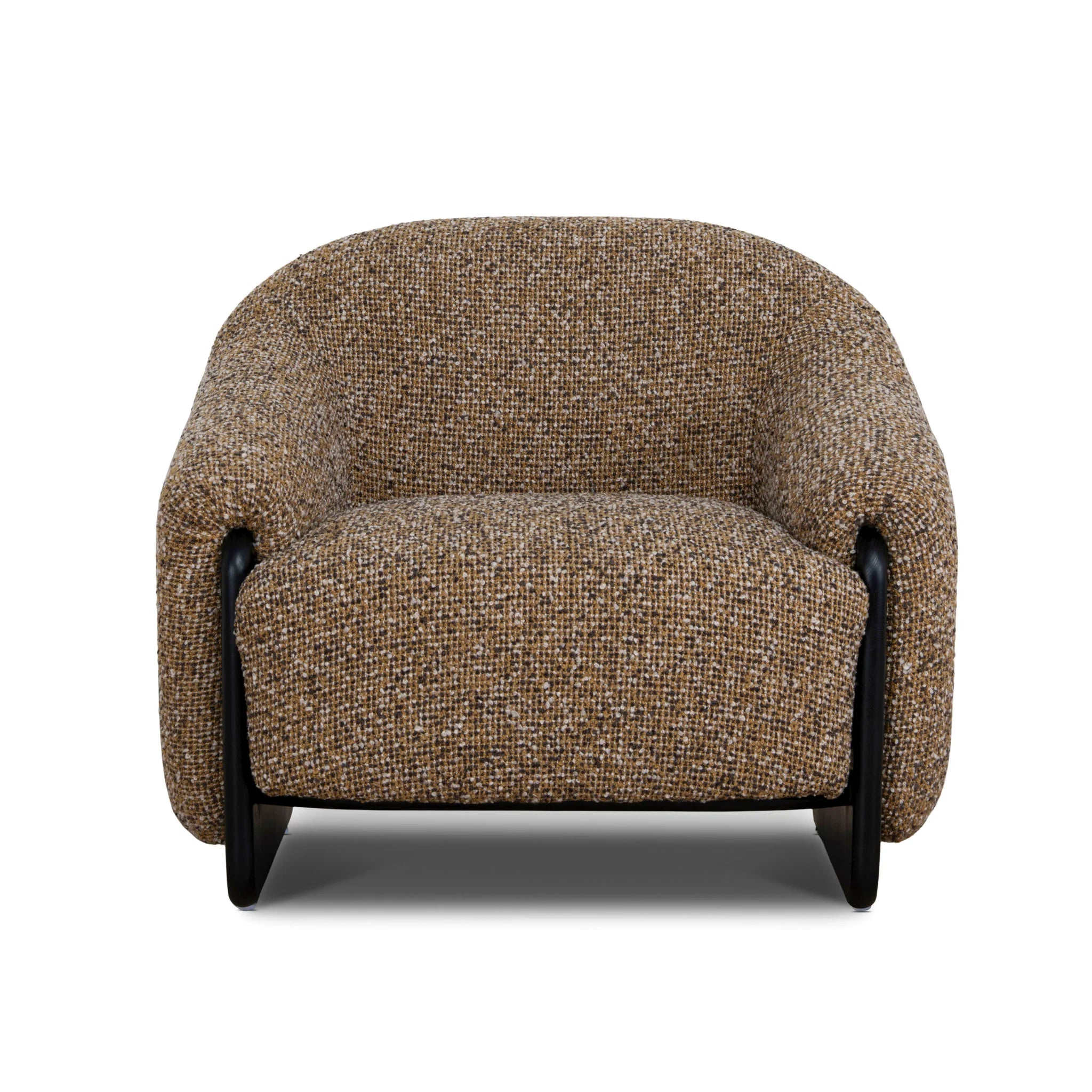 Showcasing Solasa Armchair - Golden Mustard LC12131-CI Armchair by Calibre Furniturs