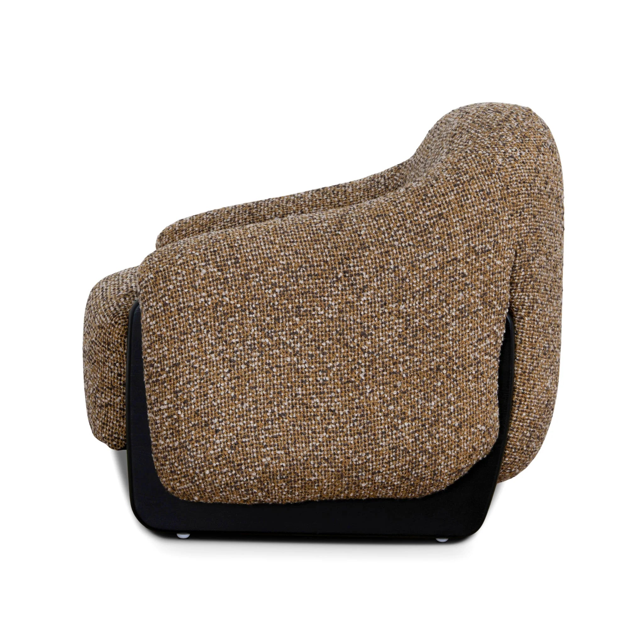Showcasing Solasa Armchair - Golden Mustard LC12131-CI Armchair by Calibre Furniturs