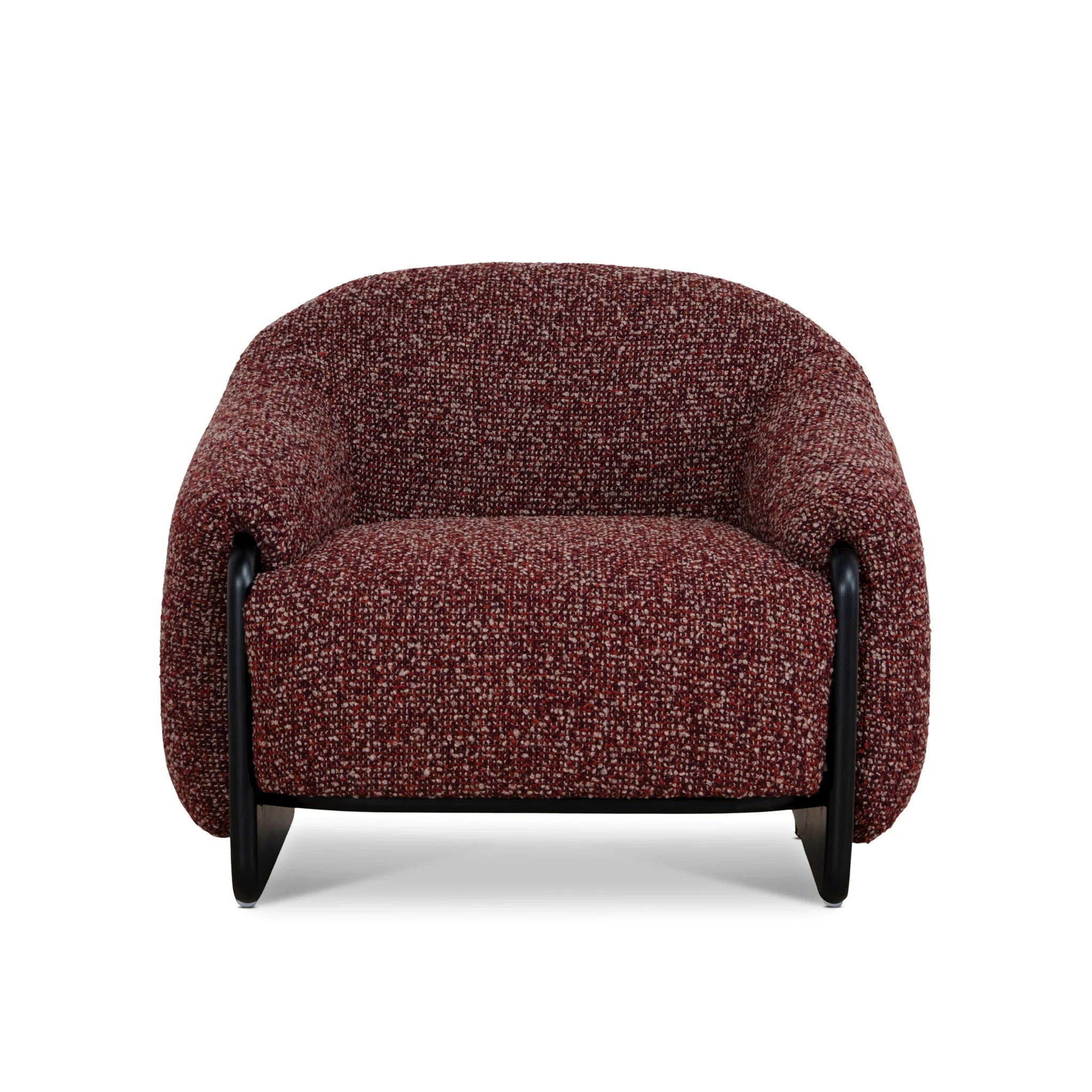 Showcasing Nenumora Armchair - Autumn Red LC12132-CI Armchair by Calibre Furniturs