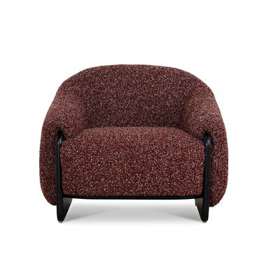 Showcasing Nenumora Armchair - Autumn Red LC12132-CI Armchair by Calibre Furniturs