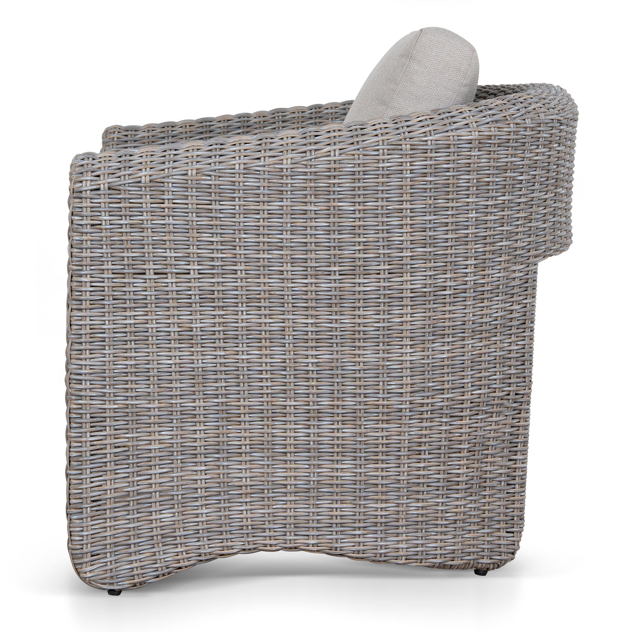Outdoor Armchair - Light Brown - image 3