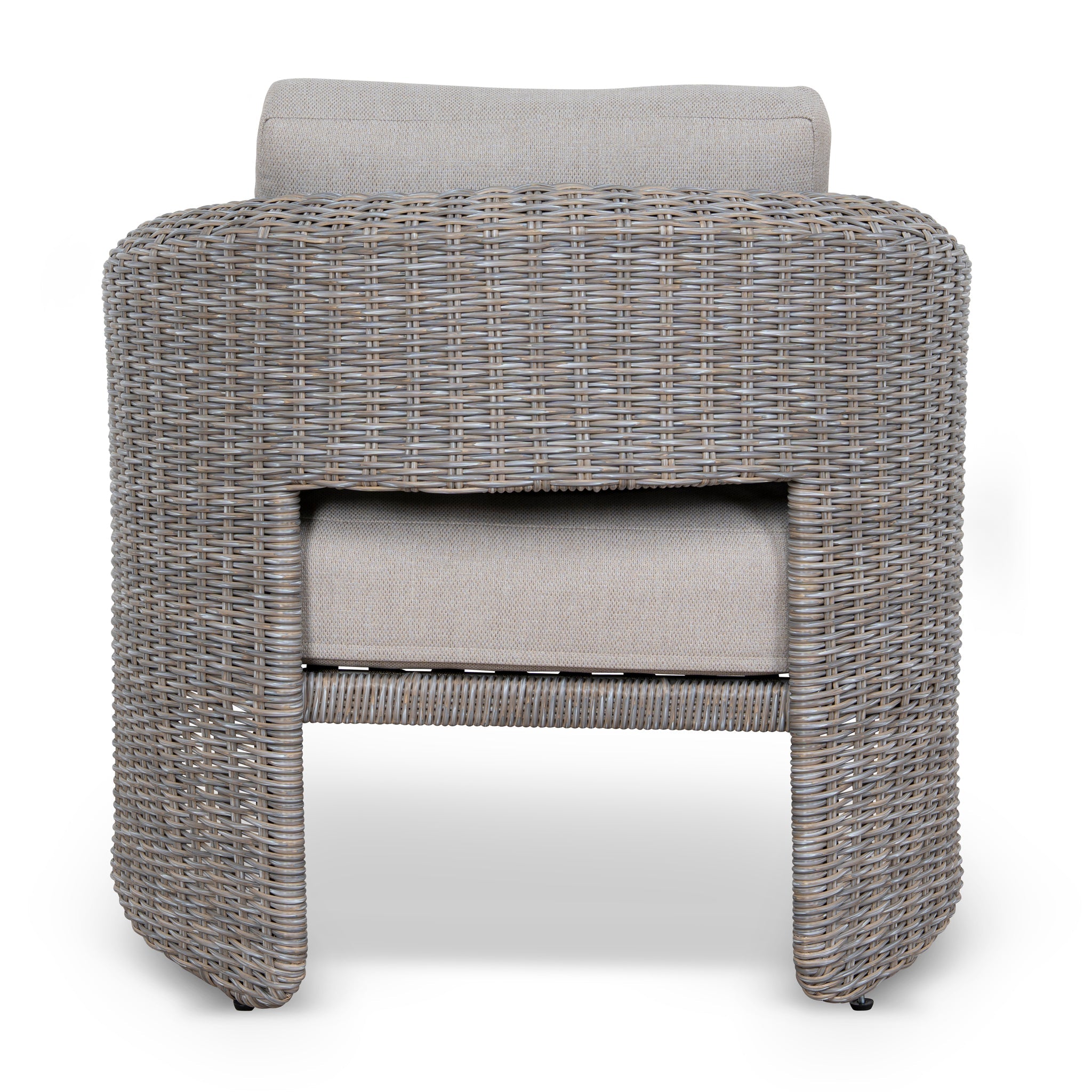 Outdoor Armchair - Light Brown