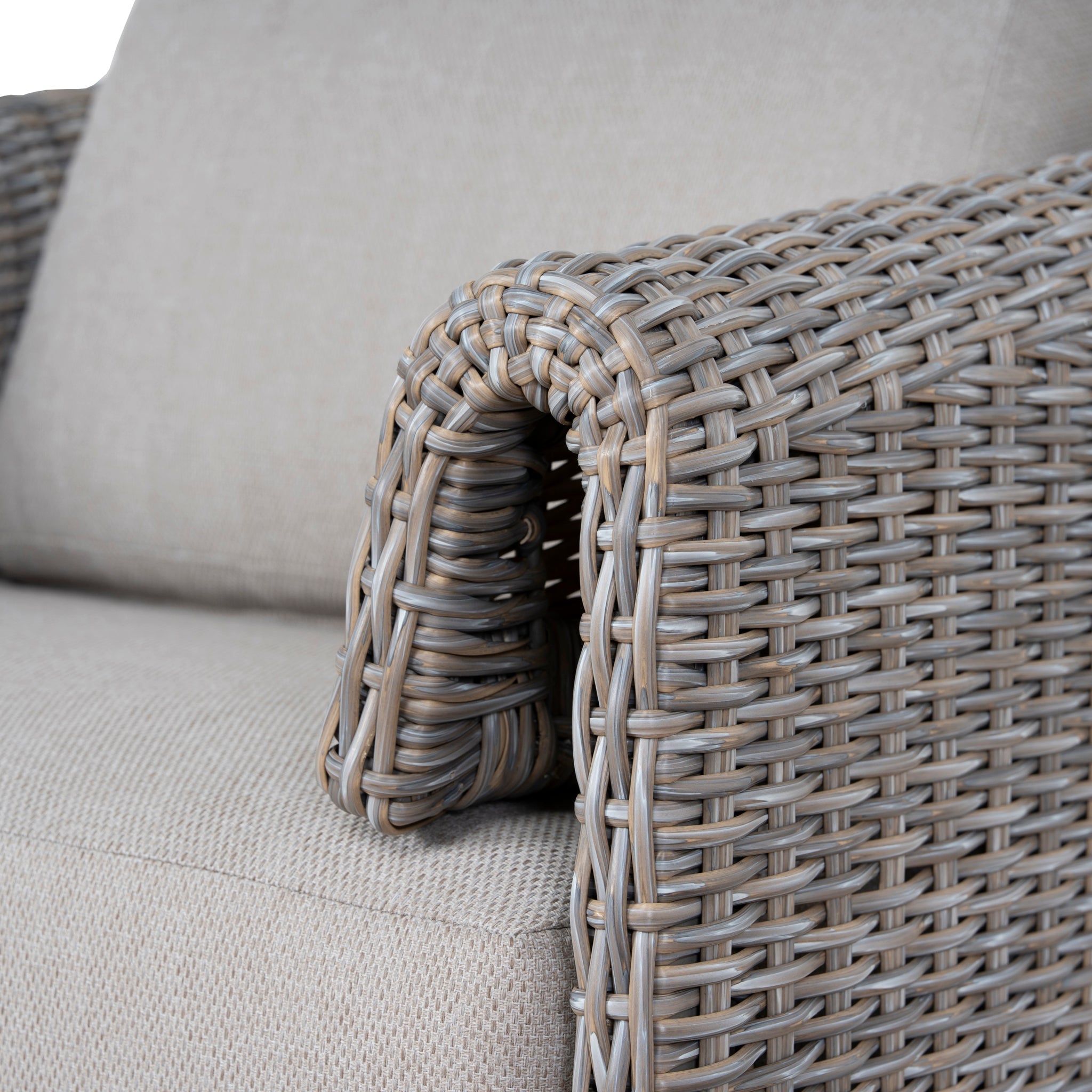Outdoor Armchair - Light Brown - image 8