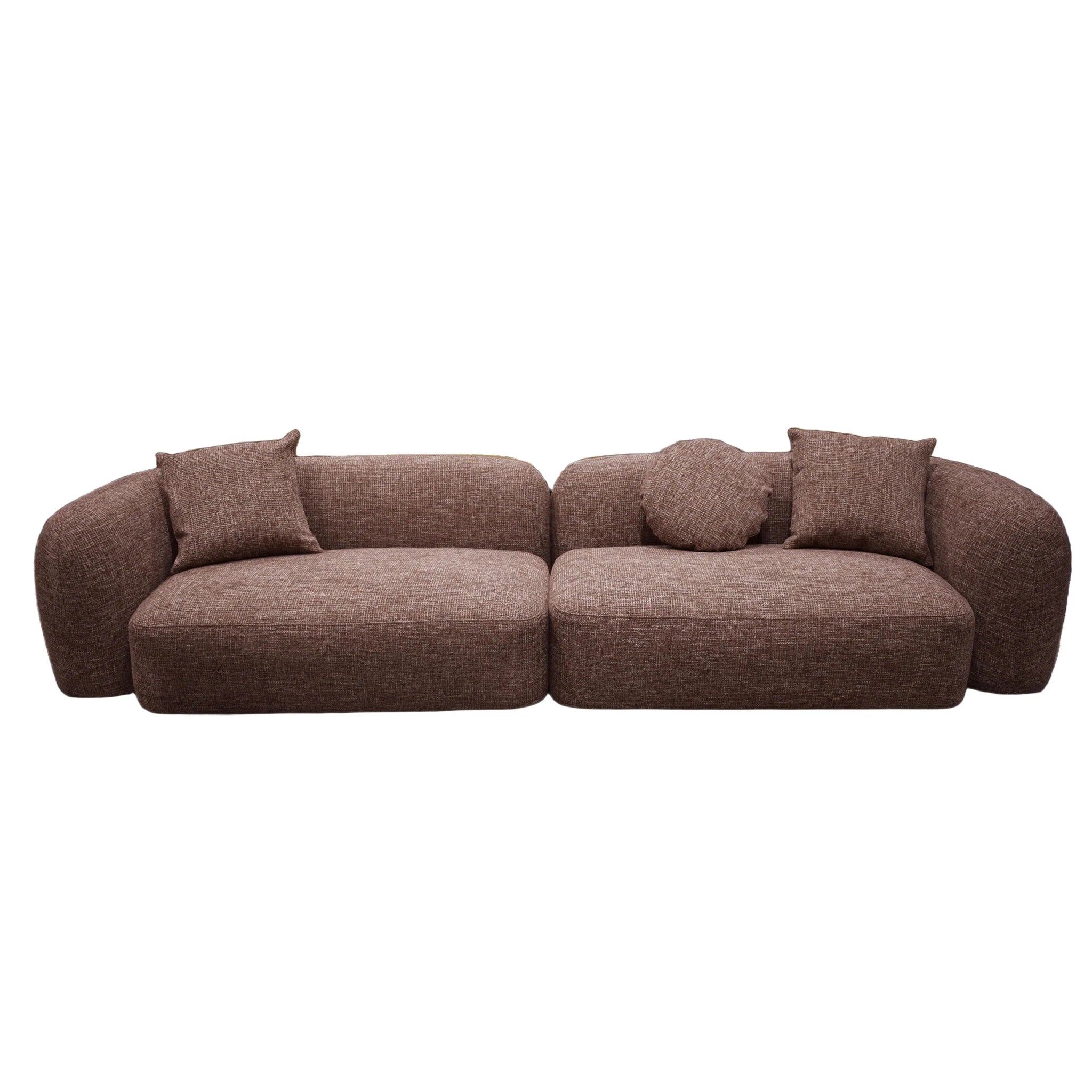 Showcasing Tarina 4 Seater Sofa - Santiago Copper LC12368-AE Sofas by Calibre Furniturs