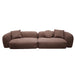 Showcasing Tarina 4 Seater Sofa - Santiago Copper LC12368-AE Sofas by Calibre Furniturs