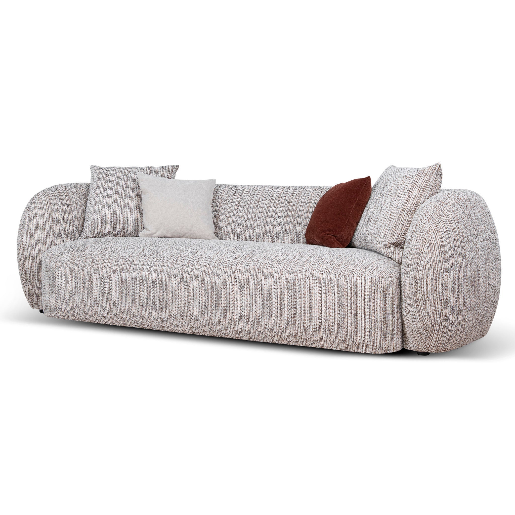 4 Seater Sofa - Plush Spec Brown