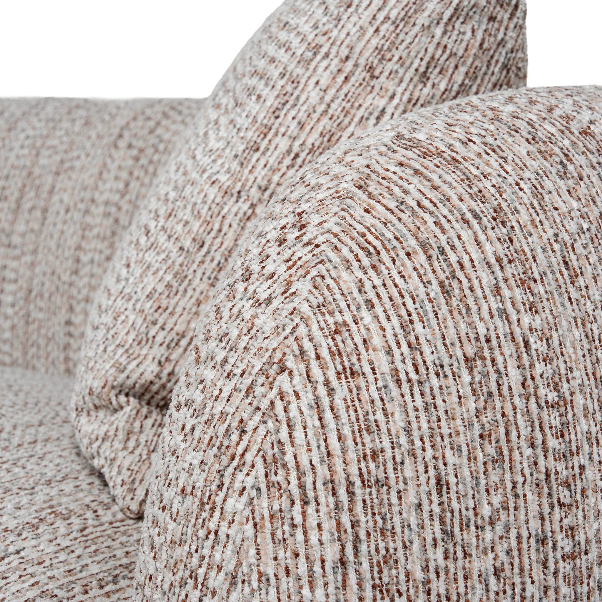 Kipelo 4 Seater Sofa - Plush Spec Brown