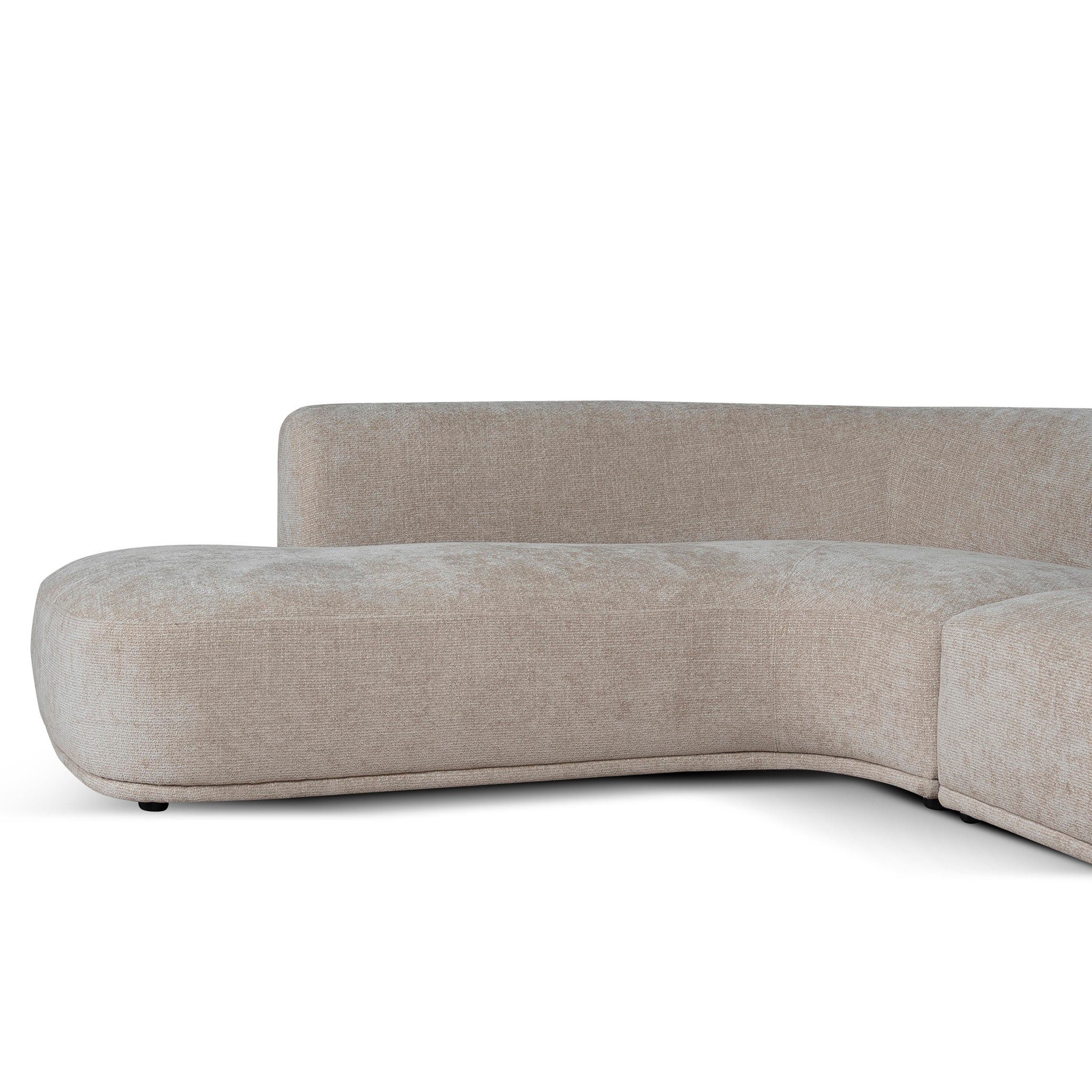 CLC12405-AE 4 Seater Left Chaise Sofa - Lila Beige