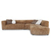 Showcasing Parinilo 4 Seater Right Chaise Sofa - Lila Nutmeg LC12406-AE Sofas by Calibre Furniturs