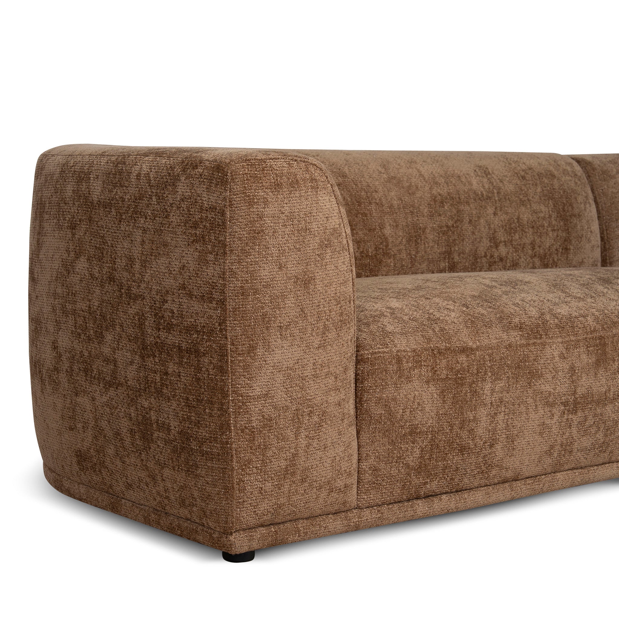 4 Seater Right Chaise Sofa - Lila Nutmeg