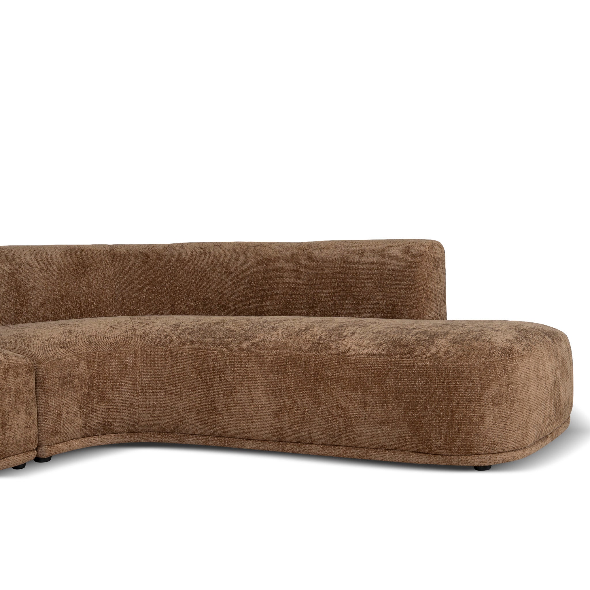 4 Seater Right Chaise Sofa - Lila Nutmeg