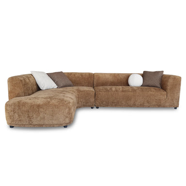 Showcasing Bosinilo 4 Seater Left Chaise Sofa - Lila Nutmeg LC12407-AE Sofas by Calibre Furniturs