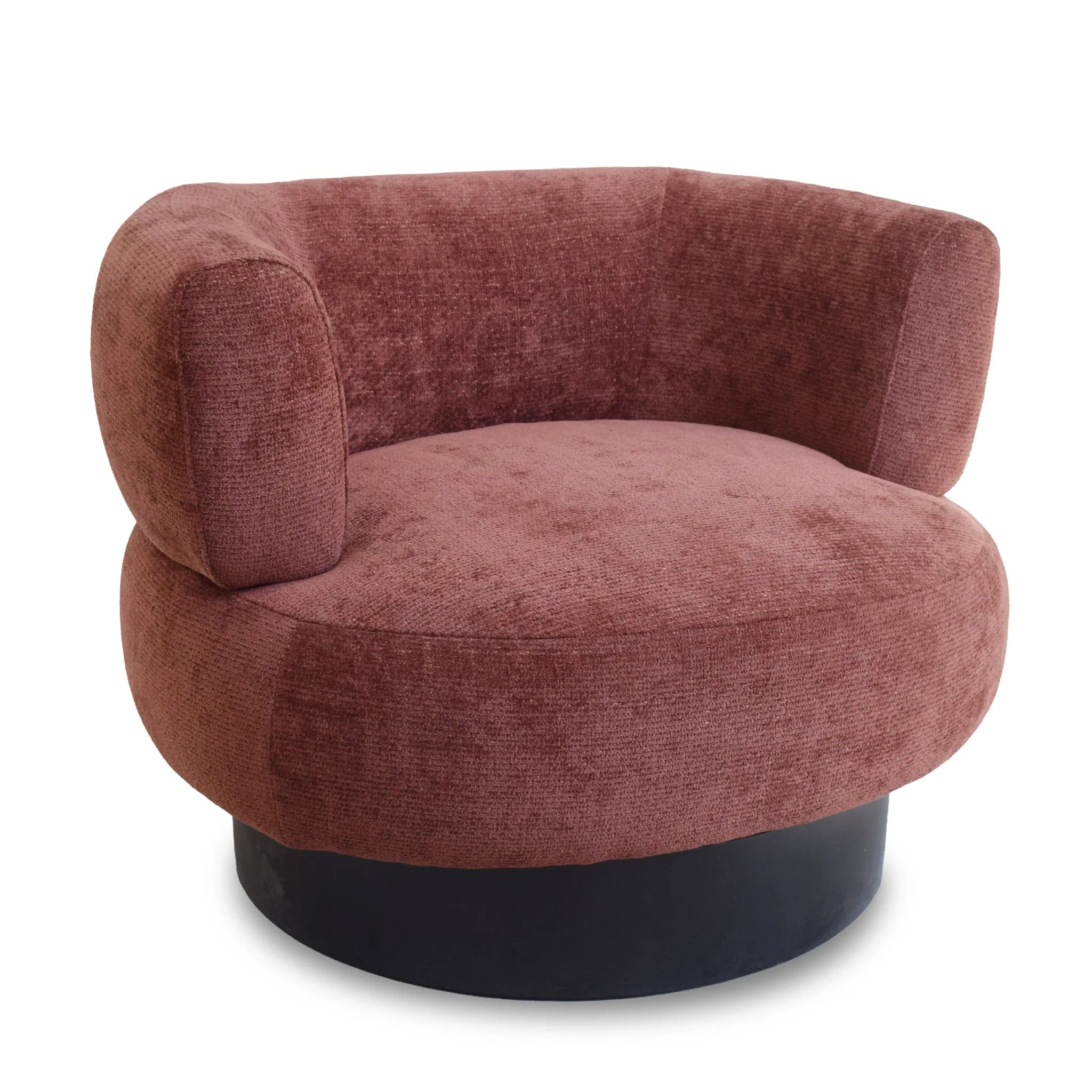 Showcasing Rinenilo Armchair - Lila Burgundy LC12409-AE Armchair by Calibre Furniturs
