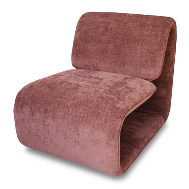 Showcasing Siledora Lounge Chair - Lila Burgundy LC12410-AE Lounge Chair by Calibre Furniturs