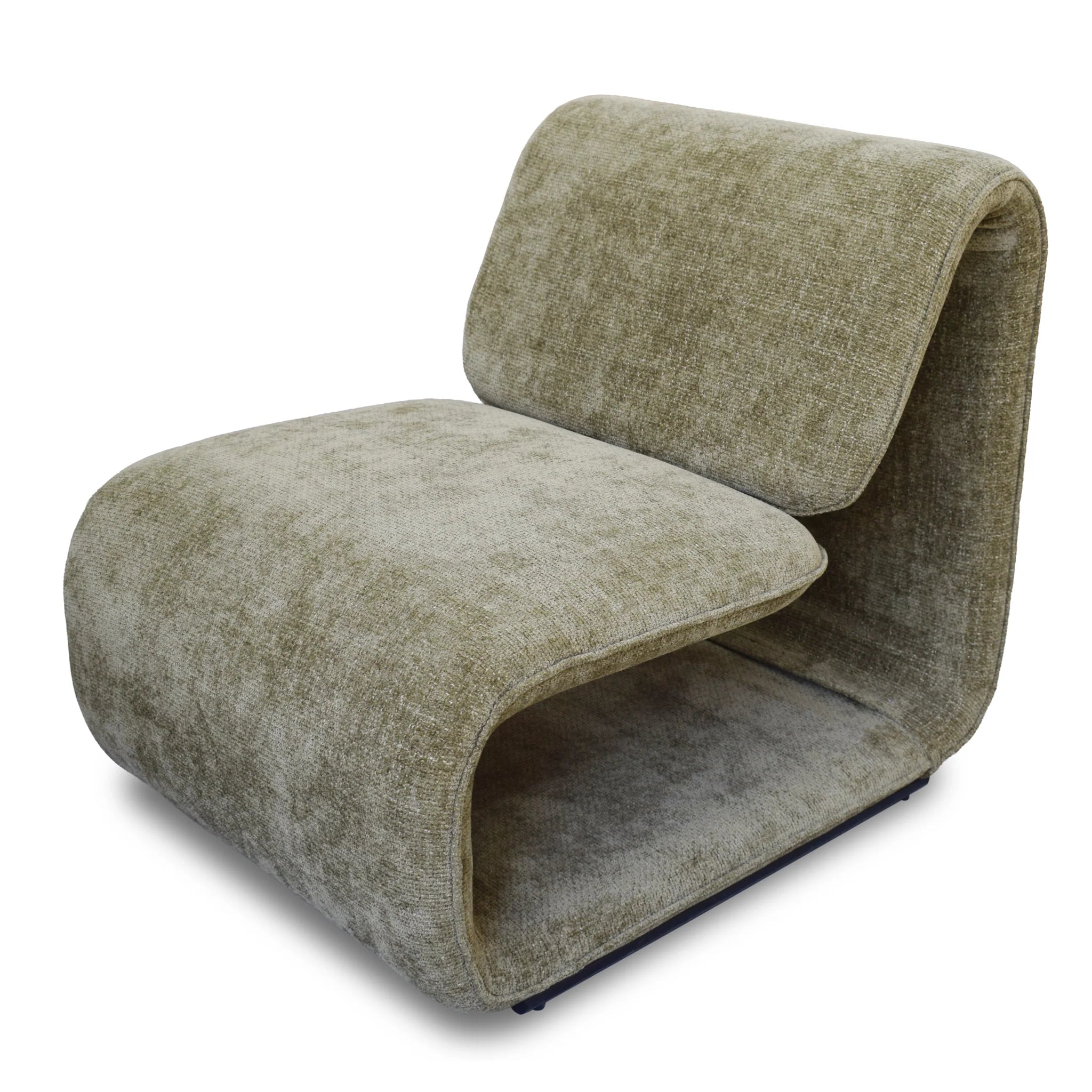 Showcasing Serina Lounge Chair - Lila Olive LC12411-AE Lounge Chair by Calibre Furniturs