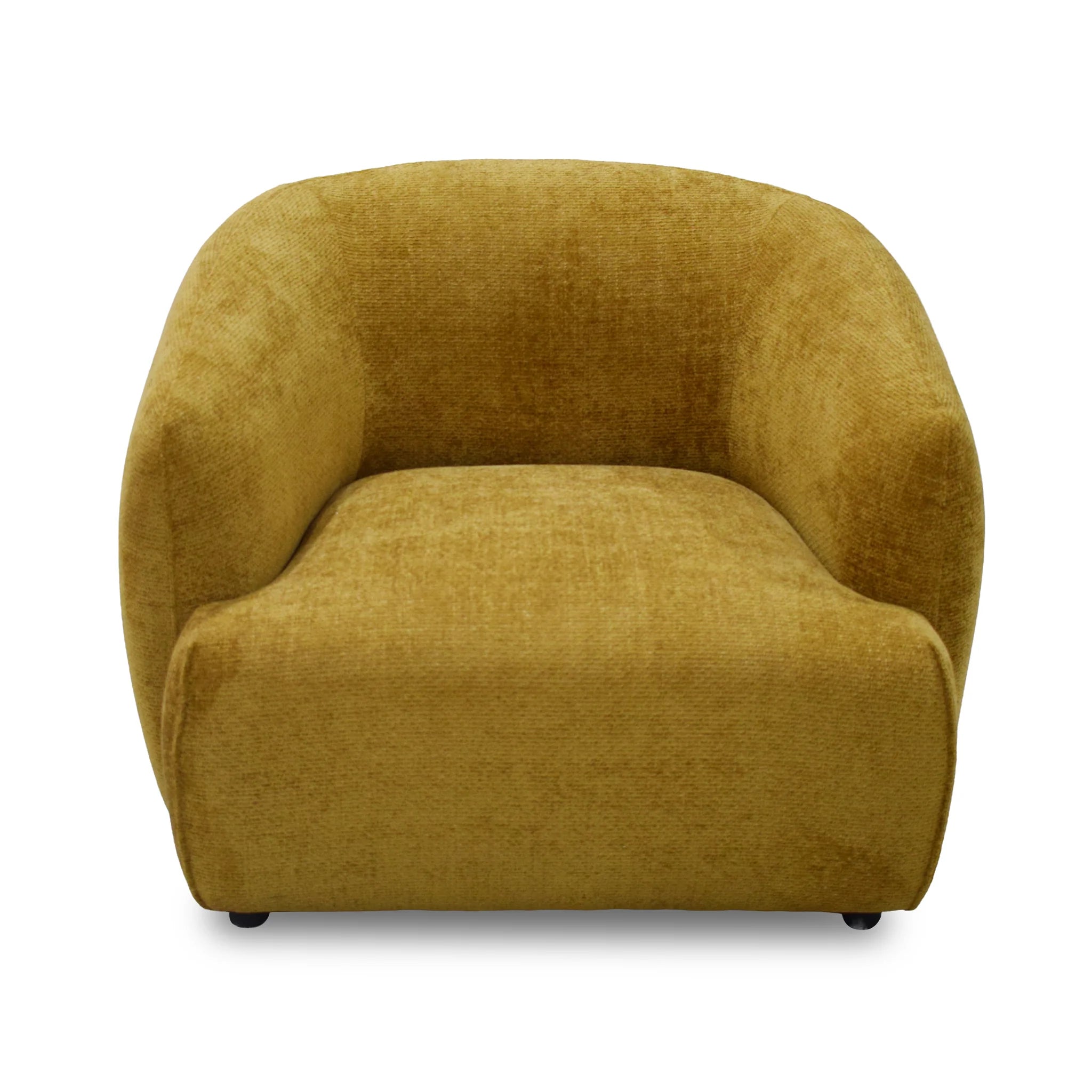 Showcasing Vilasa Armchair - Lila Ochre LC12414-AE Armchair by Calibre Furniturs