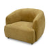 Showcasing Vilasa Armchair - Lila Ochre LC12414-AE Armchair by Calibre Furniturs