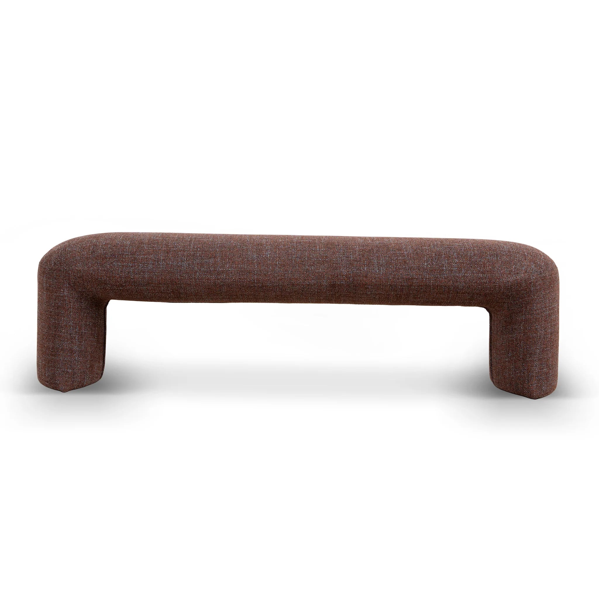 Showcasing Ceria 1.5m Long Ottoman Bench - Moss Brown LC12417-YY Ottoman by Calibre Furniturs