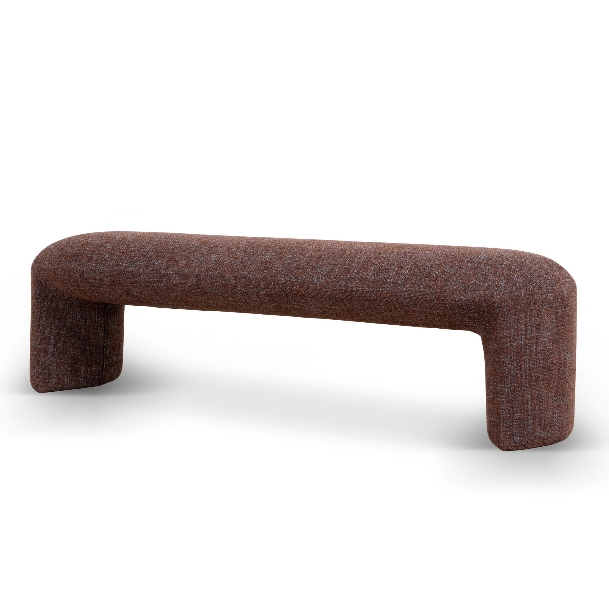 1.5m Long Ottoman Bench - Moss Brown
