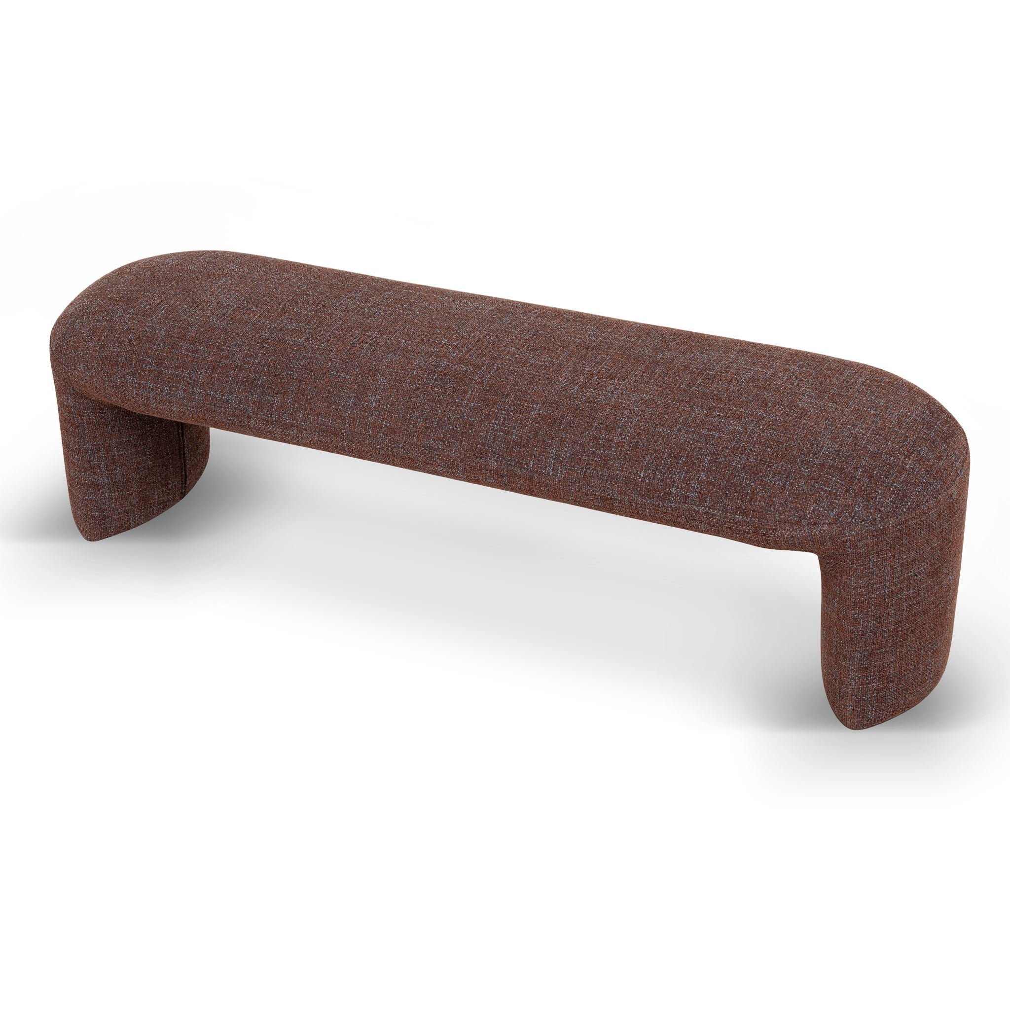 1.5m Long Ottoman Bench - Moss Brown - image 3
