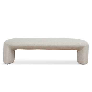 Showcasing Sacora 1.5m Long Ottoman Bench - Oatmeal Beige LC12418-YY Ottoman by Calibre Furniturs