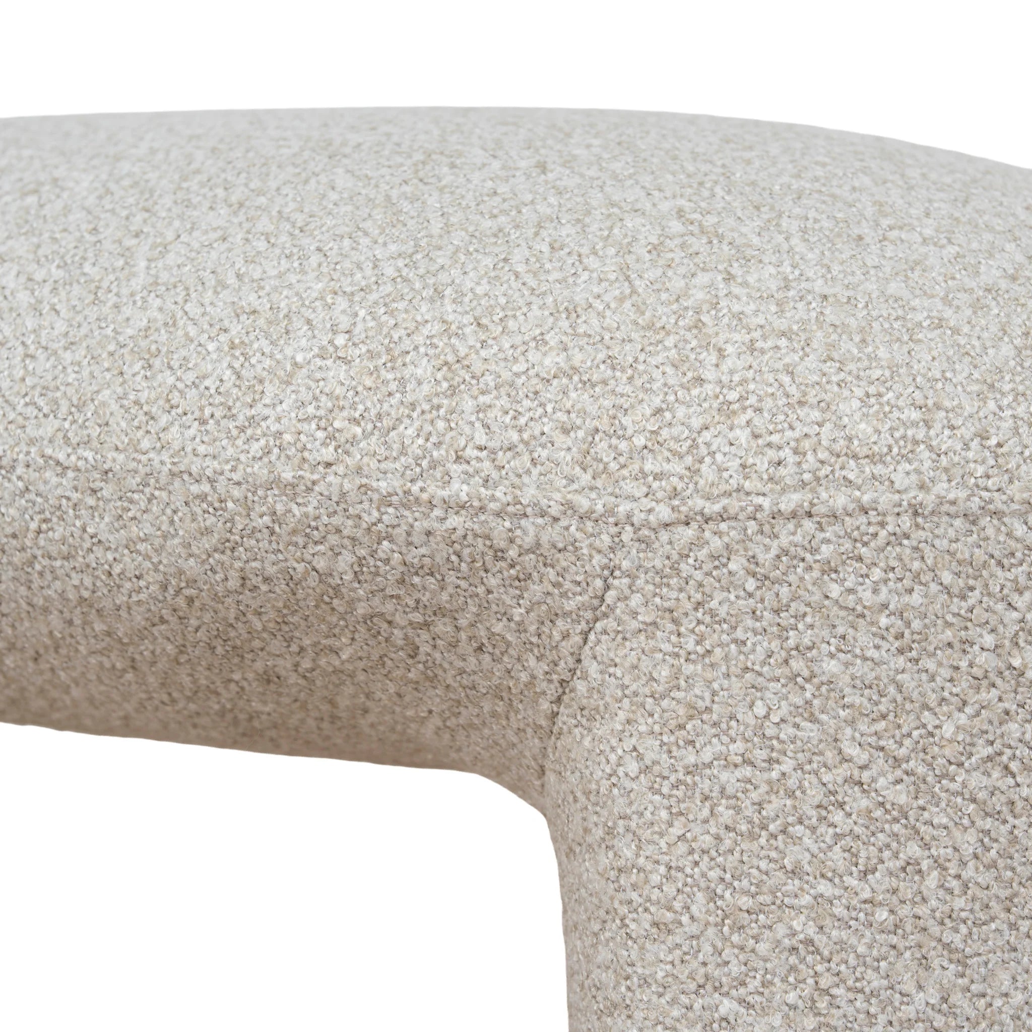 Sacora 1.5m Long Ottoman Bench - Oatmeal Beige