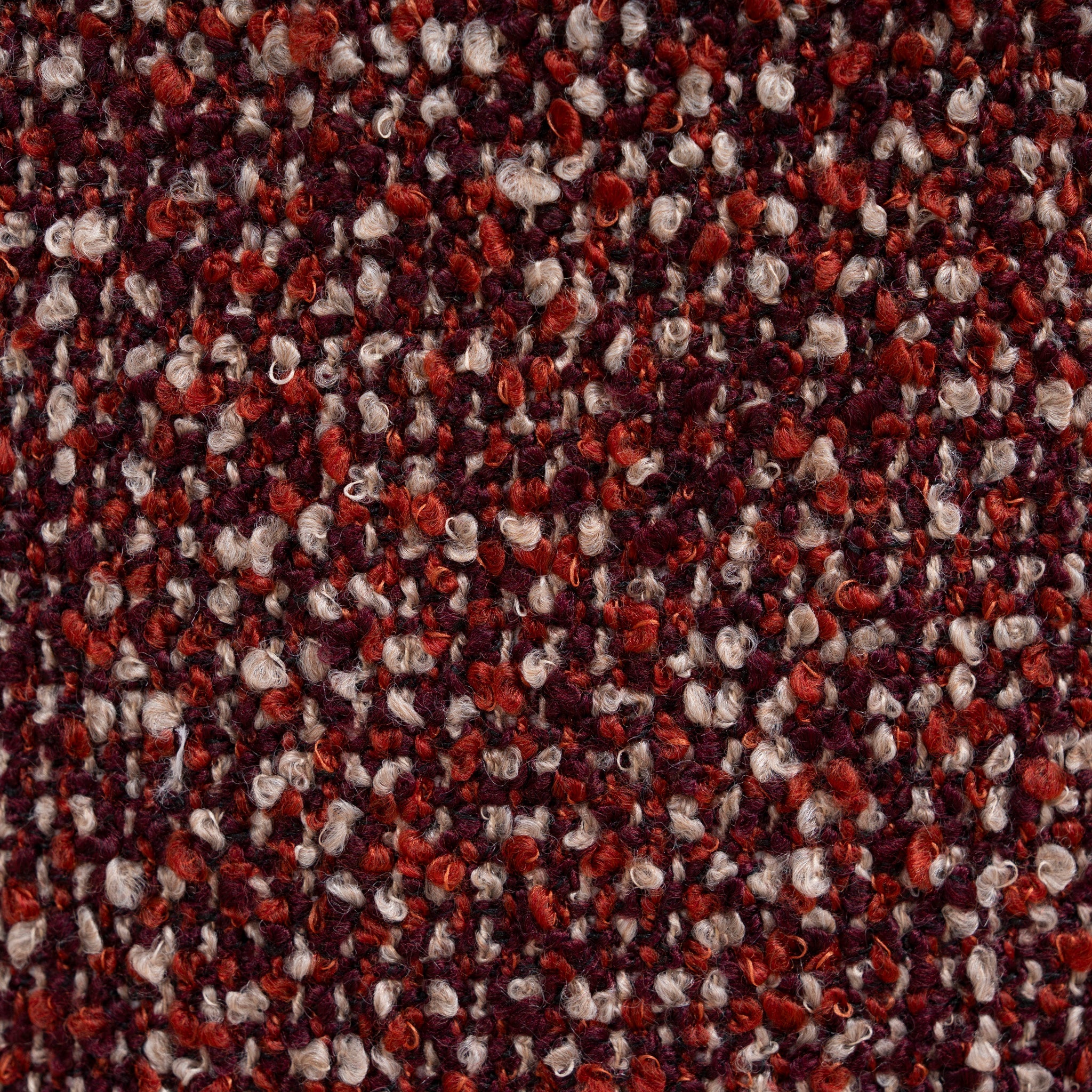 Dikera 1.5m Long Ottoman Bench - Autumn Red