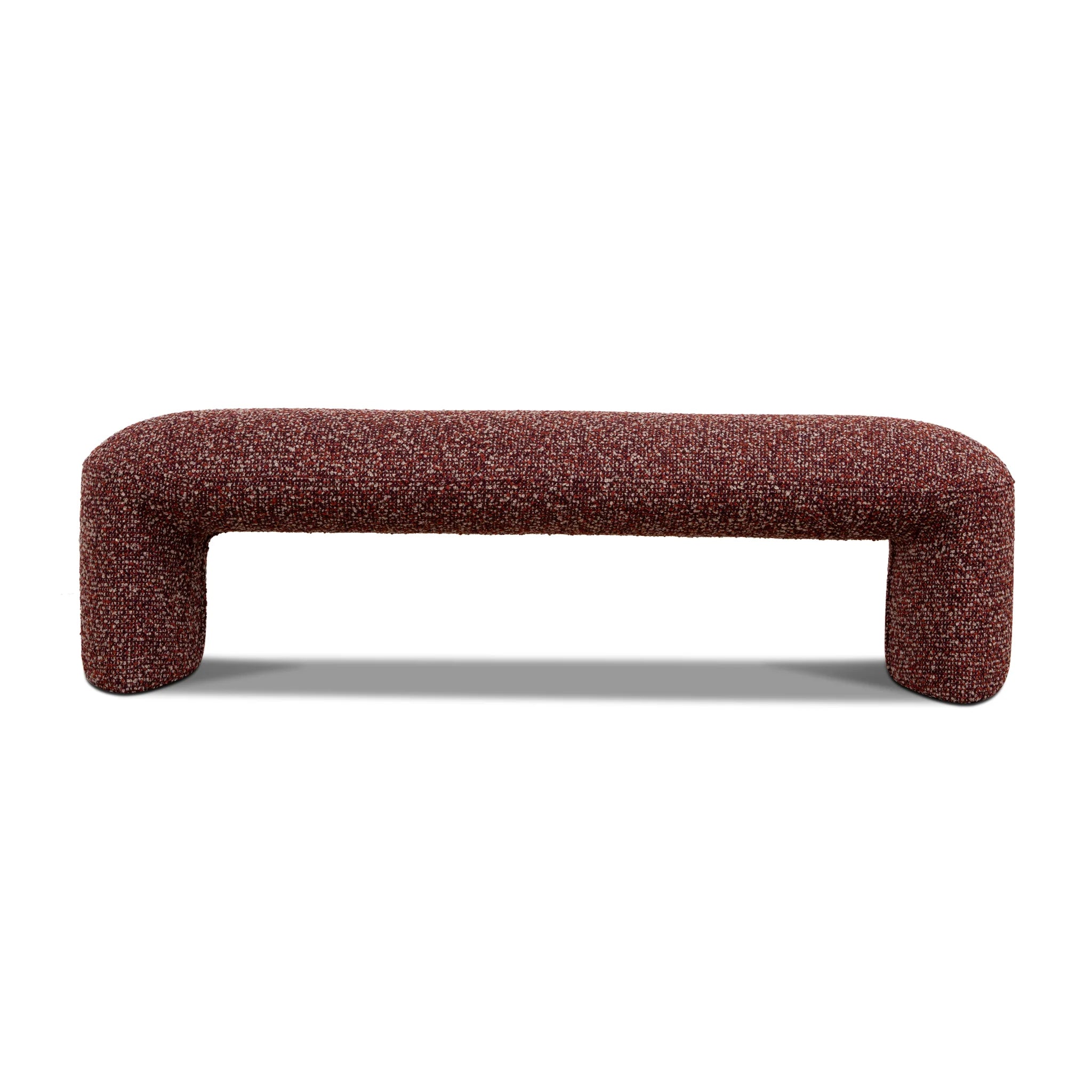 Showcasing Dikera 1.5m Long Ottoman Bench - Autumn Red LC12419-YY Ottoman by Calibre Furniturs