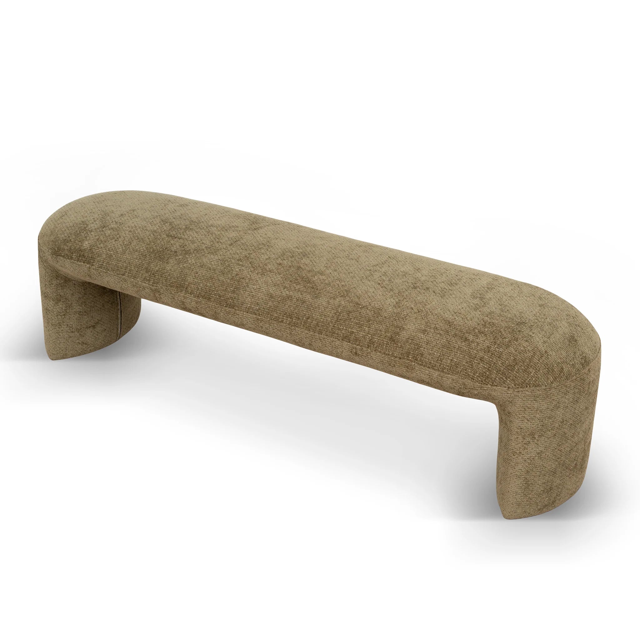 Showcasing Masitala 1.5m Long Ottoman Bench -  Lila Olive LC12420-YY Ottoman by Calibre Furniturs