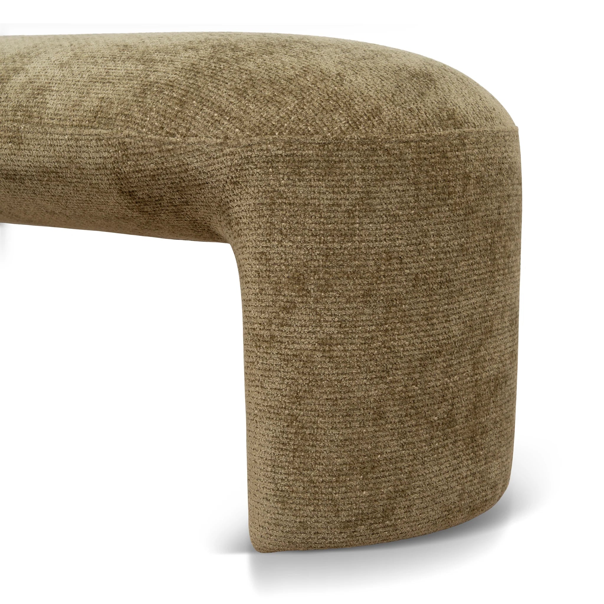 Masitala 1.5m Long Ottoman Bench -  Lila Olive