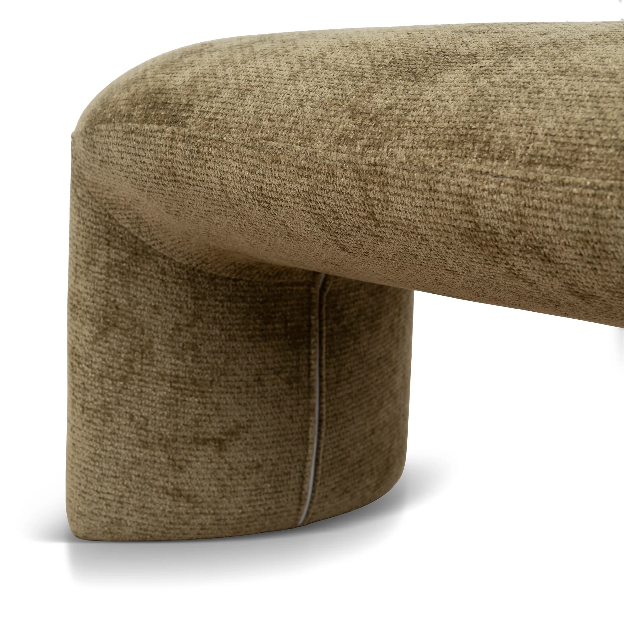 Masitala 1.5m Long Ottoman Bench -  Lila Olive
